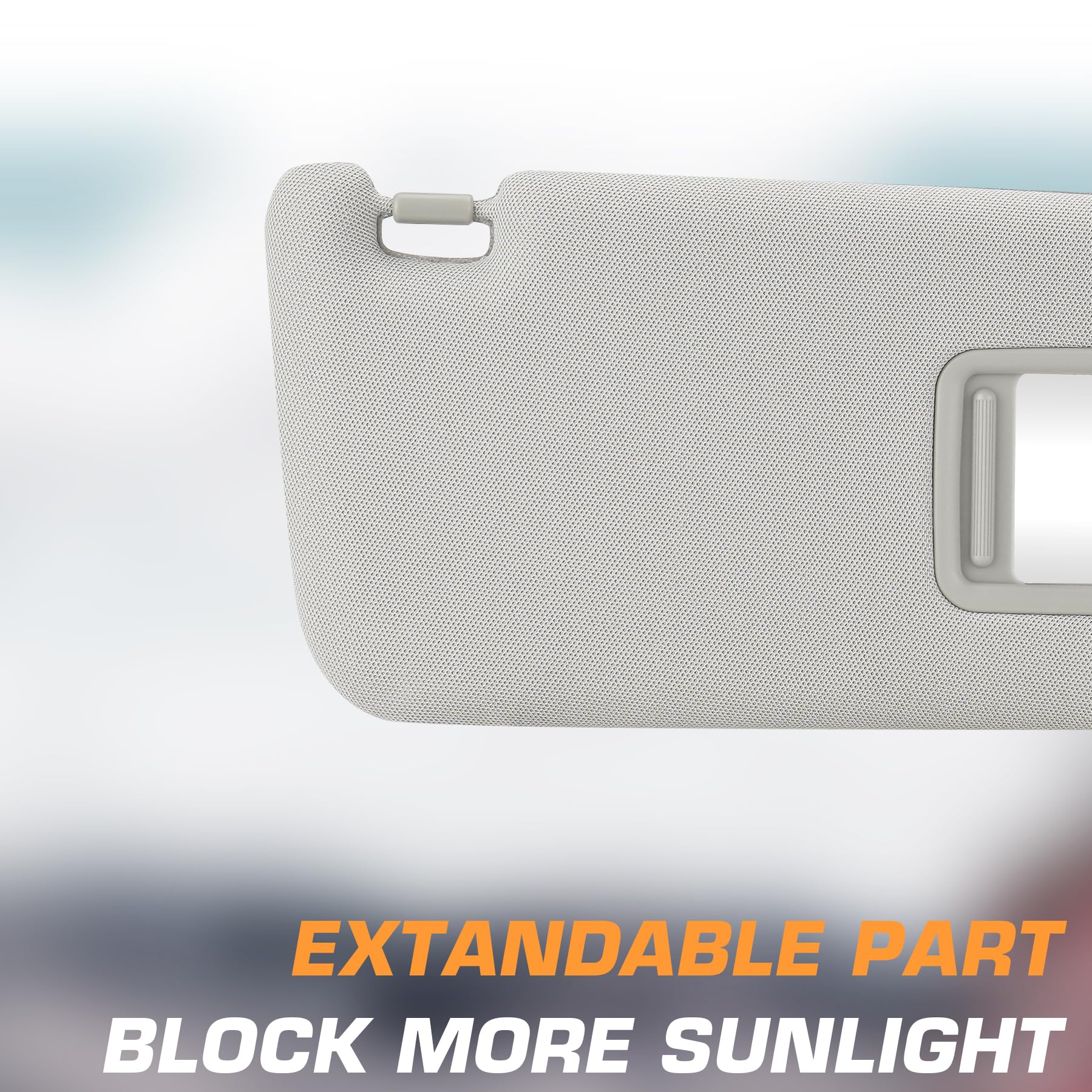 Amazon.com: Left Driver & Right Passenger Side Gray Sun