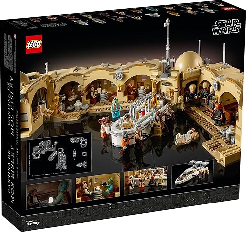 Miniatura 4 de LEGO Star Wars A New Hope Mos Eisley Cantina 75290 Kit de construcción impresionante modelo para exhibición nuevo 2021 3187 piezas