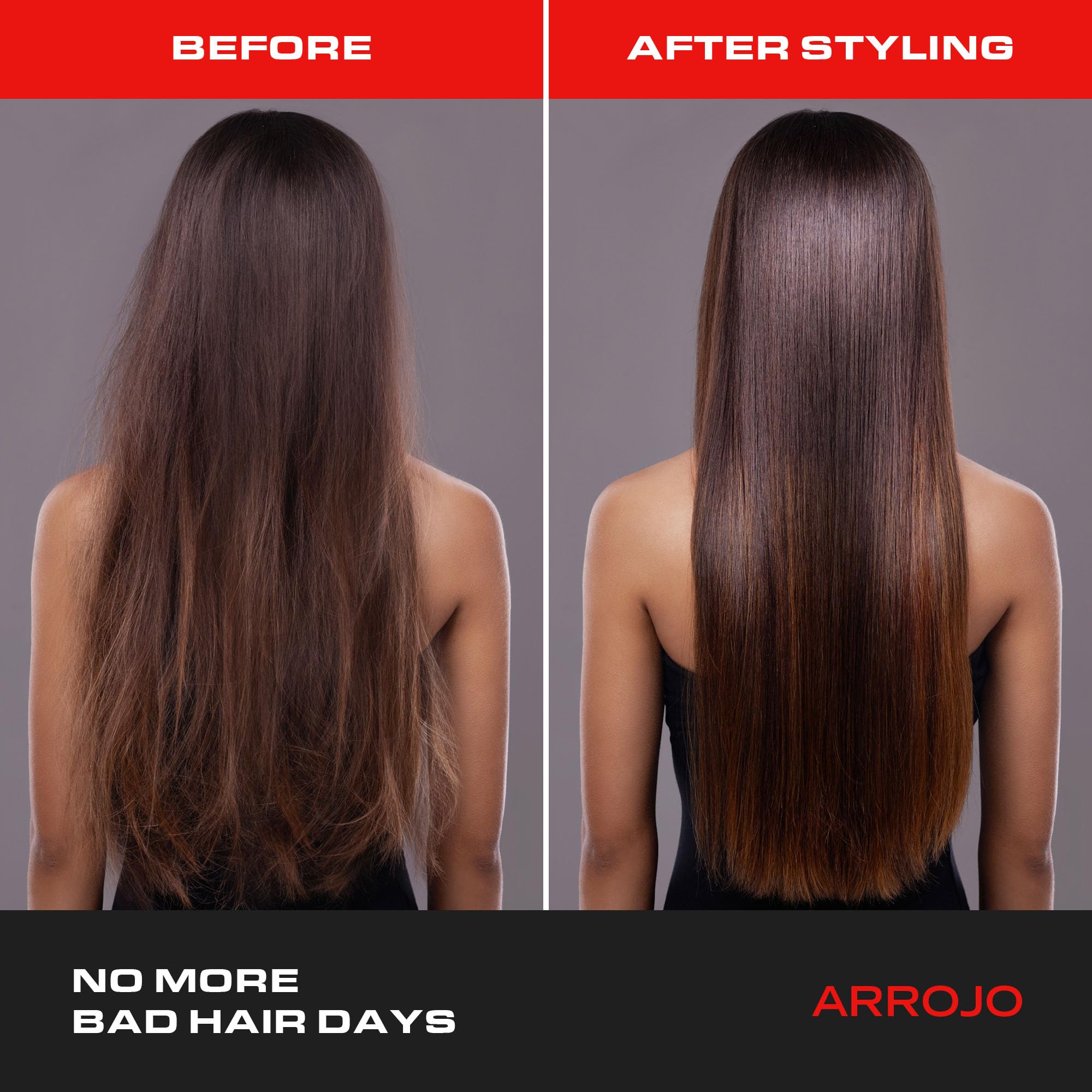 ARROJO Frizz Control Hair Oil – Moisture-Rich Hair Oil for Frizzy Hair w/ Jojoba Oil – Anti-Oxidizing Oil for Hair for Smoothness, Control, & Shine - Anti Frizz Hair Products for Women & Men (5.1 oz)
