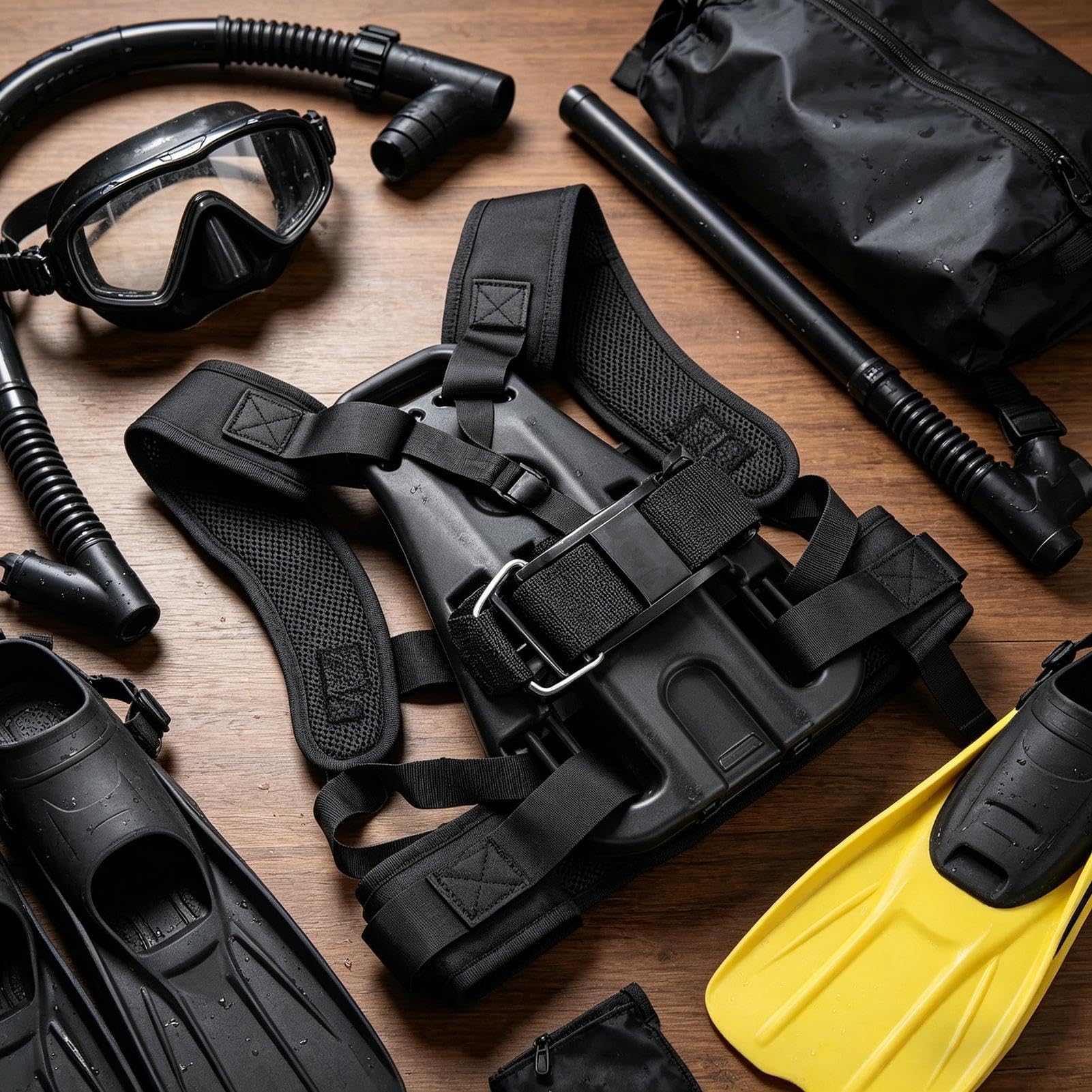 Generico Borsa per Serbatoio Sub Gilet Trasporto Ossigeno Regolabile | Borsa resistente e pratica per trasporto di bombola subacquea per Piscina Pubblica Allenamento Barca Riva Viaggio Outdoor