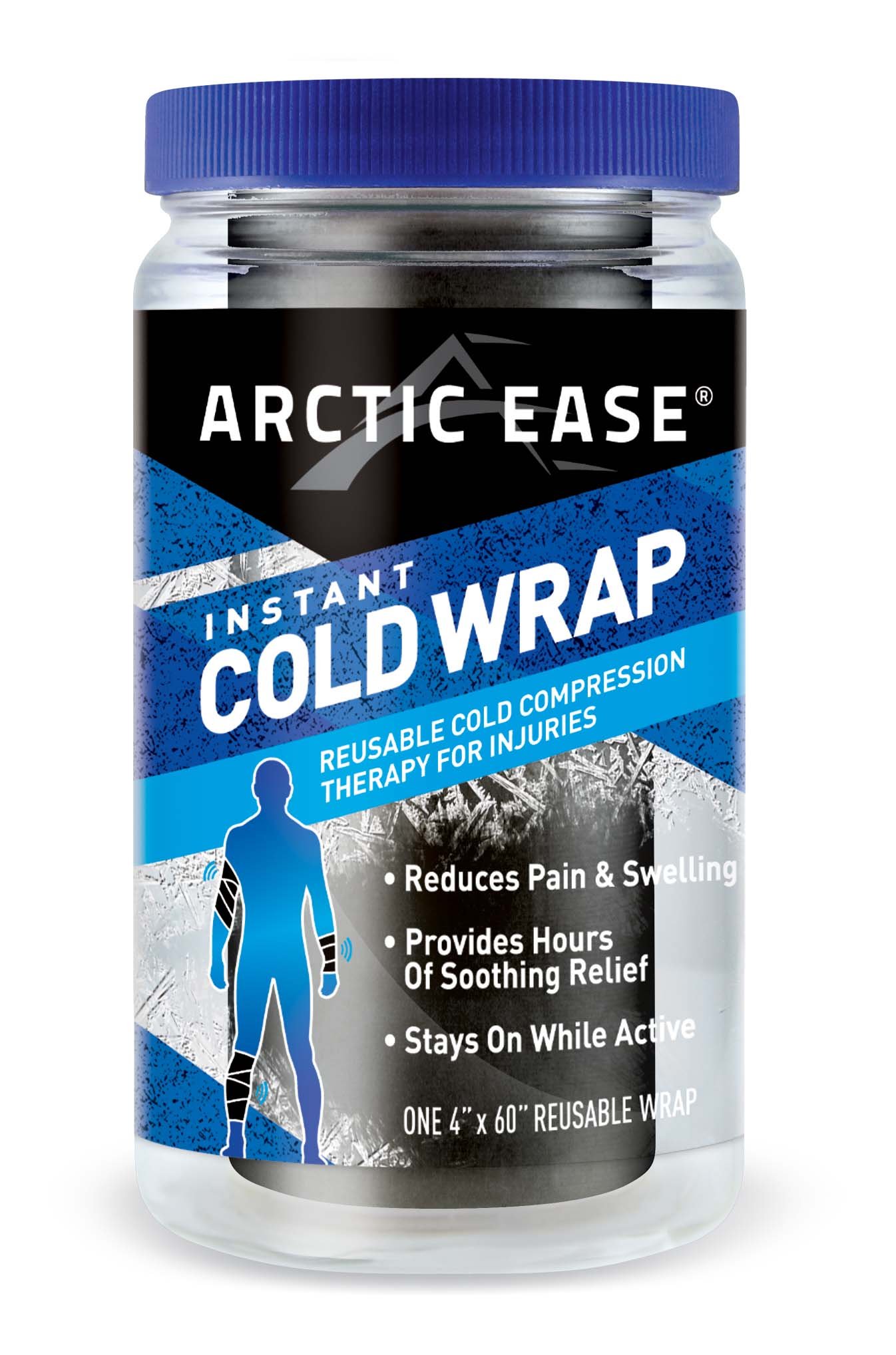 Cold Therapy Wrap, Black, 0.45 Pound