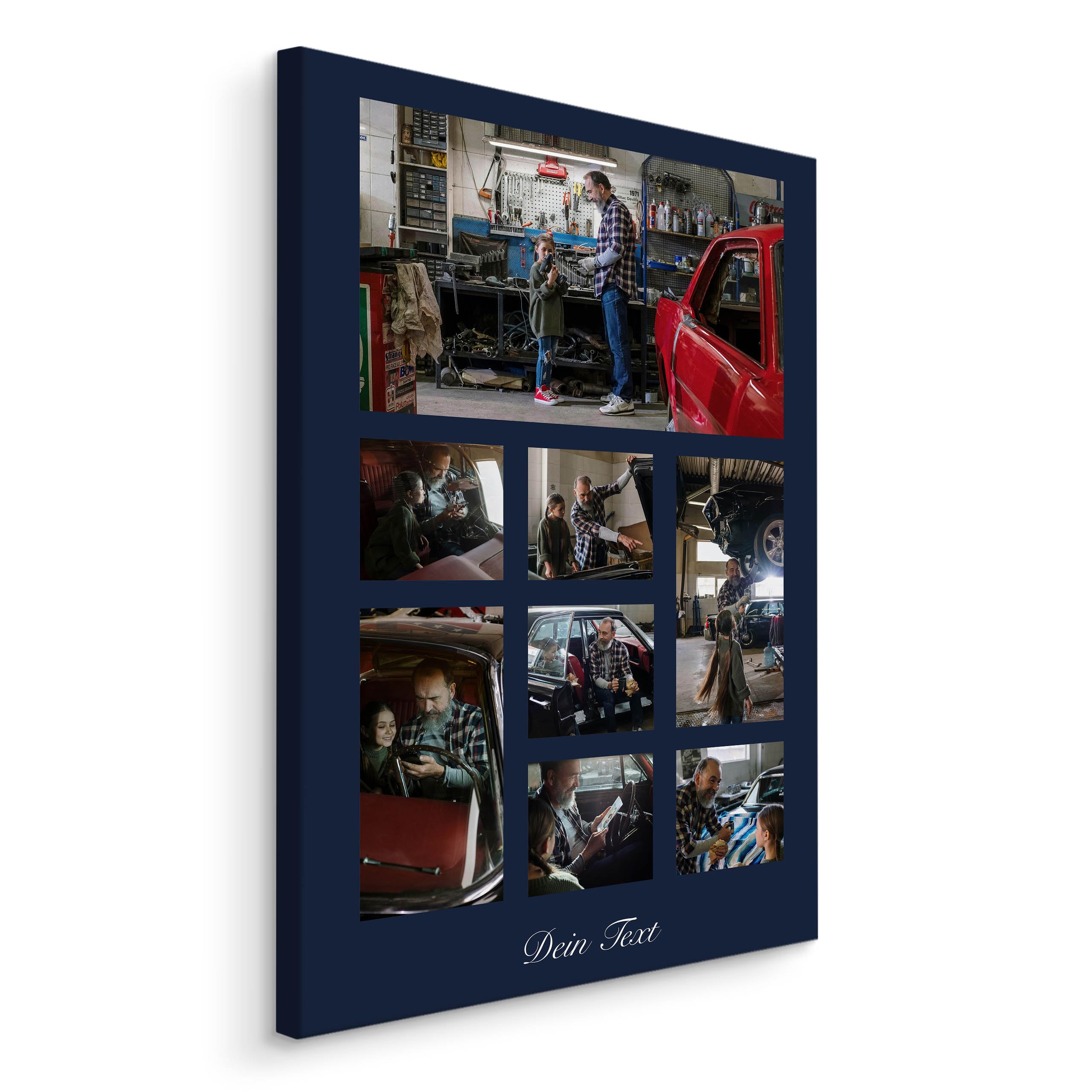 Muralo Personalisierte Leinwand mit eigenem Bild, Wandbild - 120x80 cm | Foto-Leinwandbild, hochauflösender Druck, lebendige Farben - ideal für Wohnzimmer und Schlafzimmer, Ein Geschenk fürs Leben