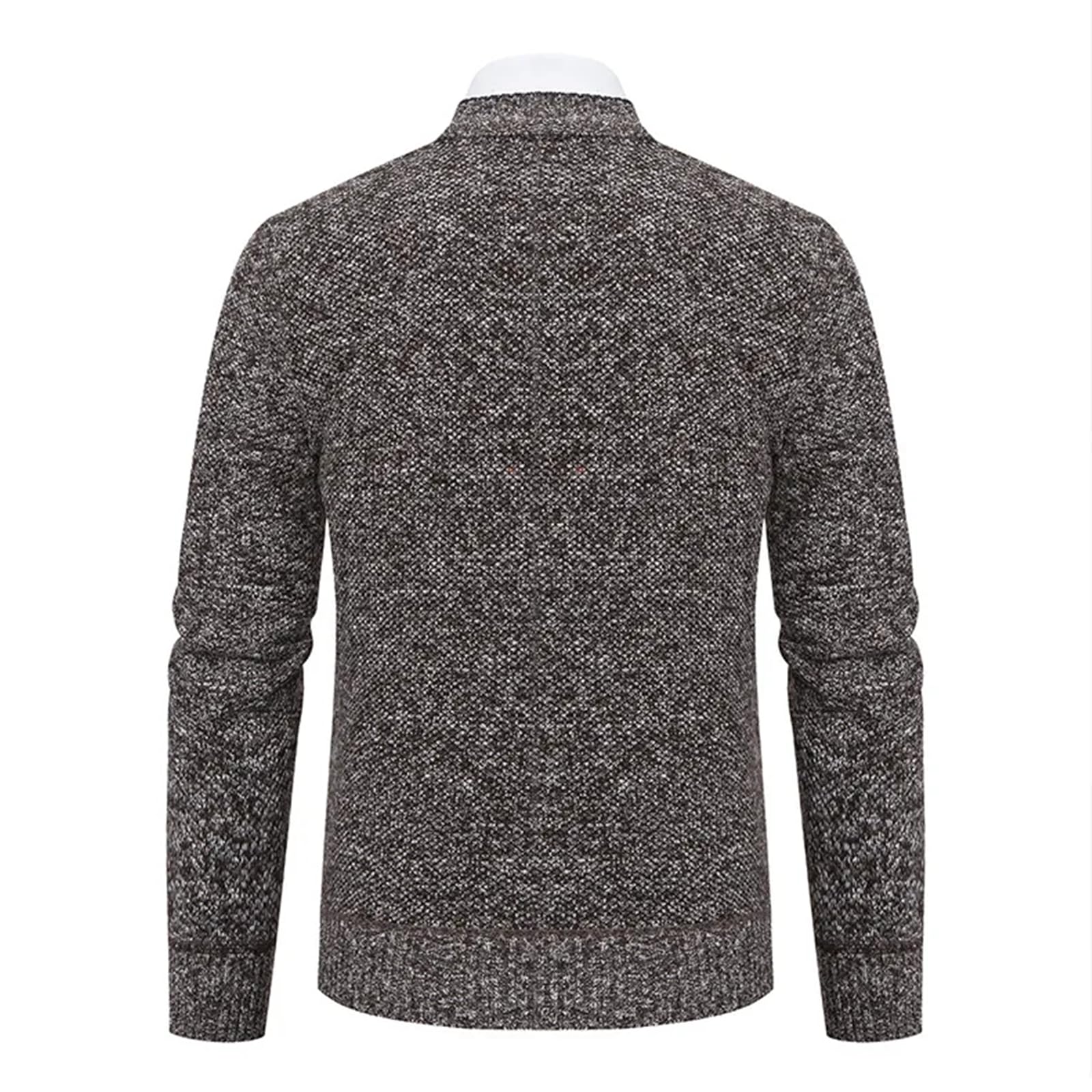 Męskie swetry jesień zima moda dzianinowy sweter męski kardigan sweter czarny casual płaszcze kurtka odzież męska