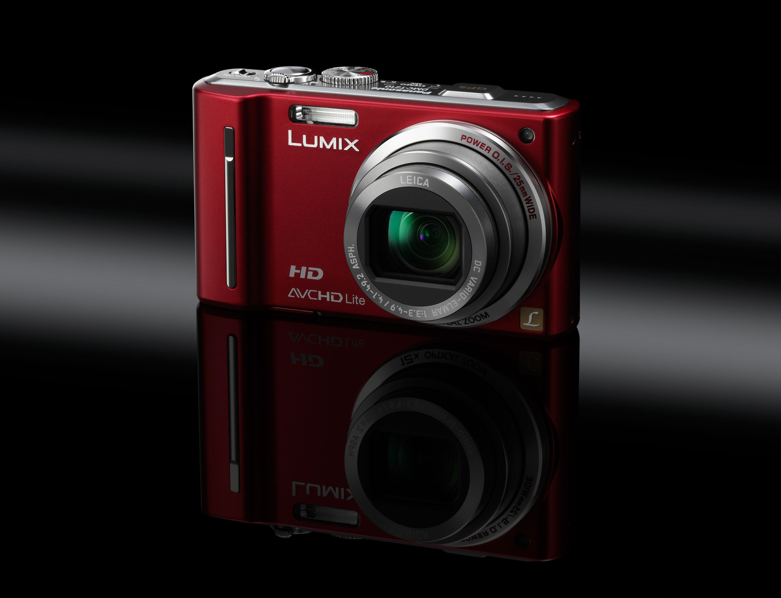 Panasonic Lumix DMC-TZ10EG-R Digital Camera 12 Megapixel 12x