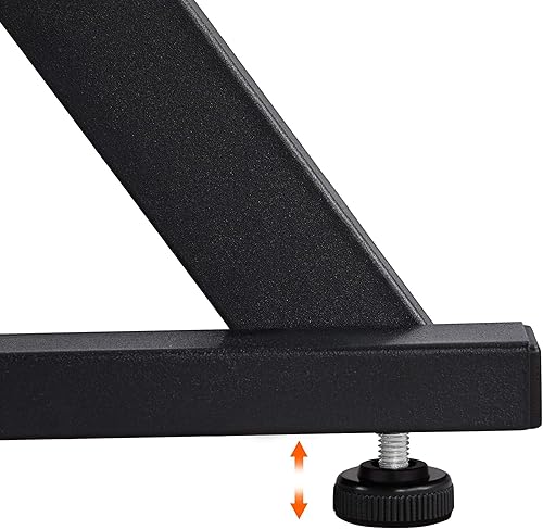 Miniatura 8 de Yaheetech Mesa de dibujo para artistas, escritorio de arte, dibujo, pintura, mesa de estudio con mesa inclinada, estación de trabajo para adultos,