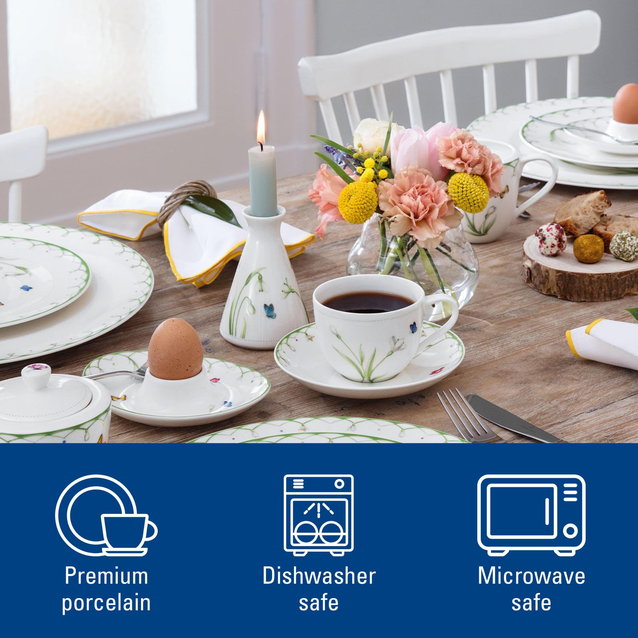 Amazon.co.jp: Villeroy & Boch カラフルスプリングサラダプレート 8.5