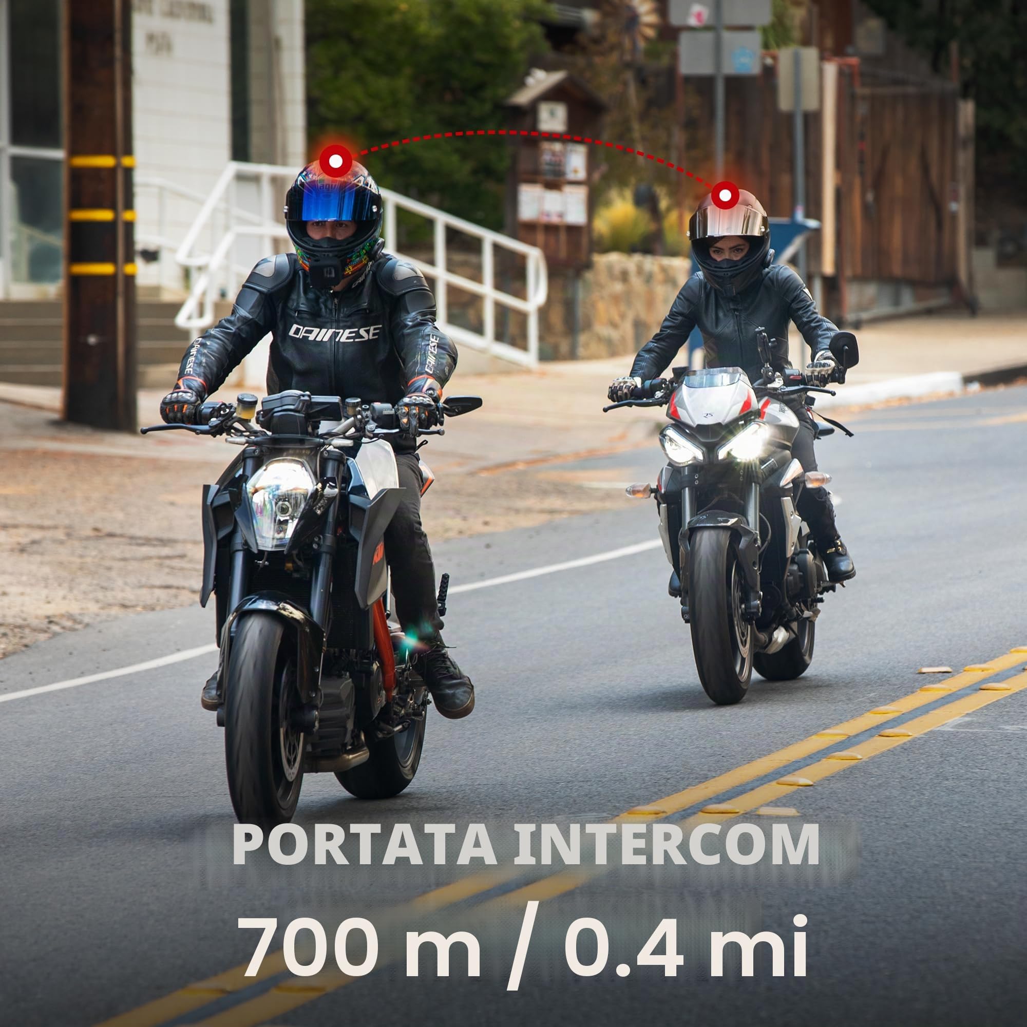 Sena 5R LITE Interfono Bluetooth HD a due vie per moto, Confezione Doppia