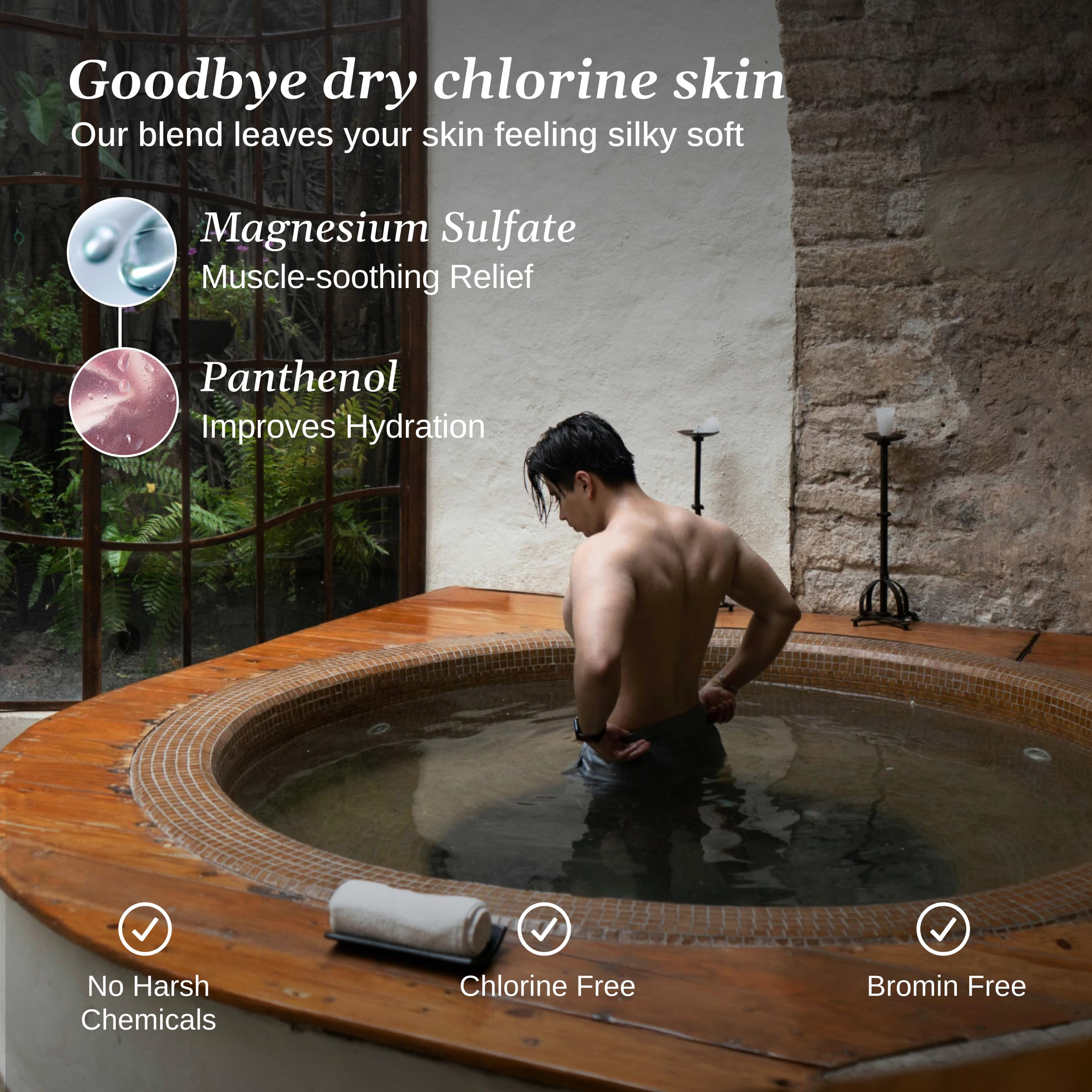 Relax Spa & Bath Sels de bain d'aromathérapie au sel d'Epsom, récupération musculaire, trempage musculaire douloureux, sel de la mer morte, aromathérapie, spa, jacuzzi, thérapie musculaire
