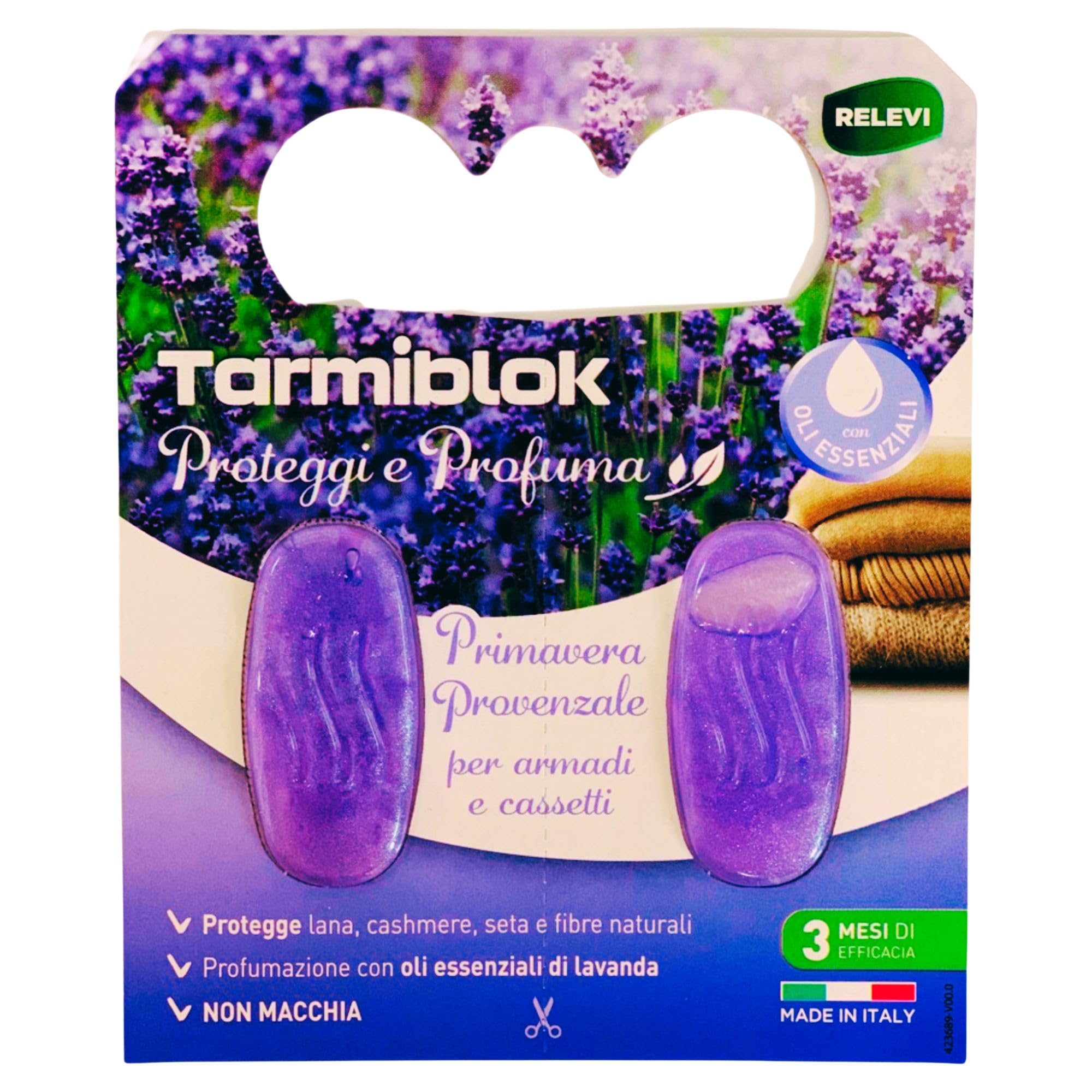 Camomilla Torino, Profumo Lavatrice, PEONIA 500ml + Tarmiblok, Proteggi e Profuma Per Armadi e Cassetti, Profumo Di Primavera Provenzale (2xProfumo Lavatrice+1xTarmiblok)