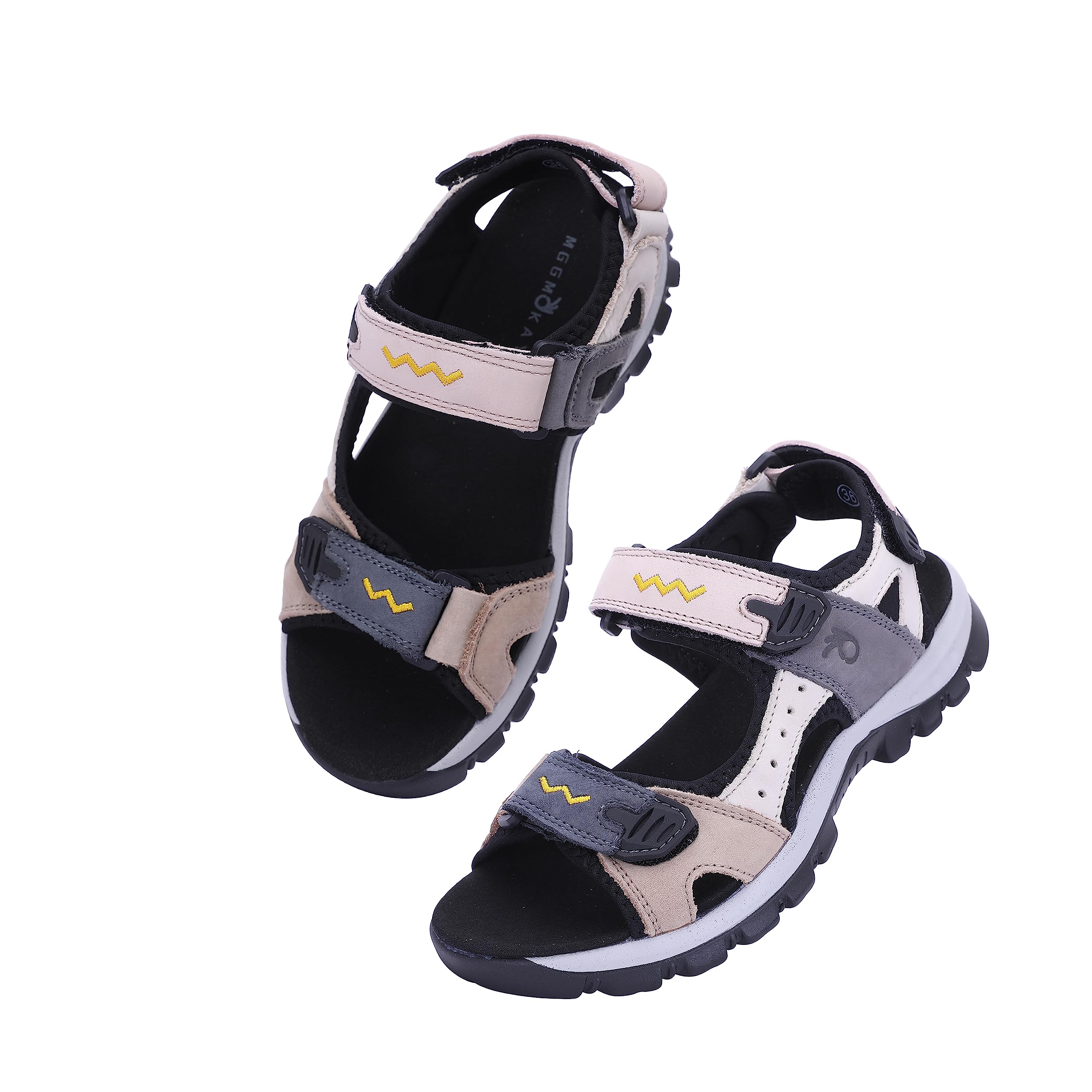 MGGMOKAY Damen Sportliche Sandalen Offene Zehe Wandern Outdoor Sandalen Sport Casual Strand Sandalen
