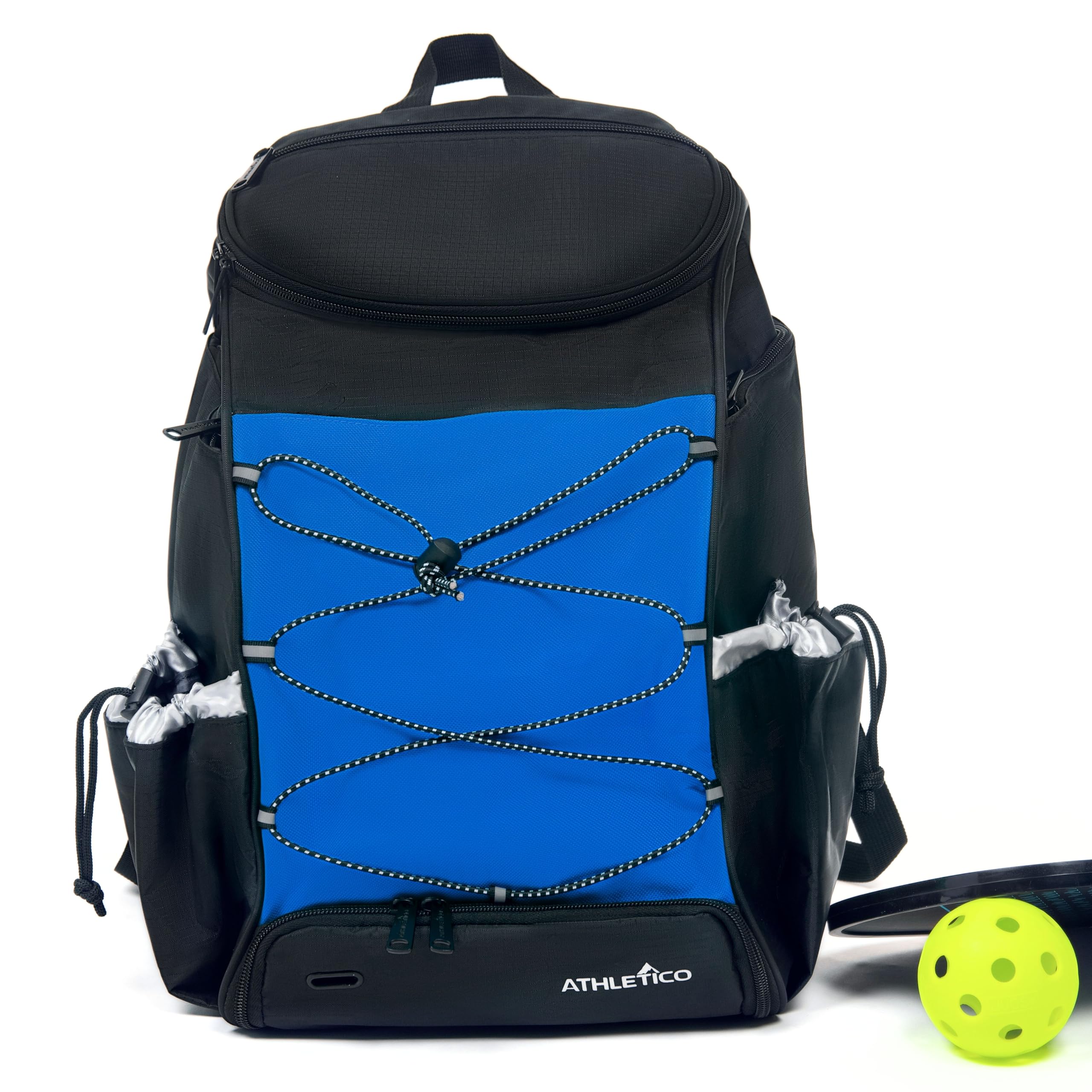 Athletico 35L Pickleball Backpack - Pickleball Bags for Men or Women Includes Pickleball Ball Holder