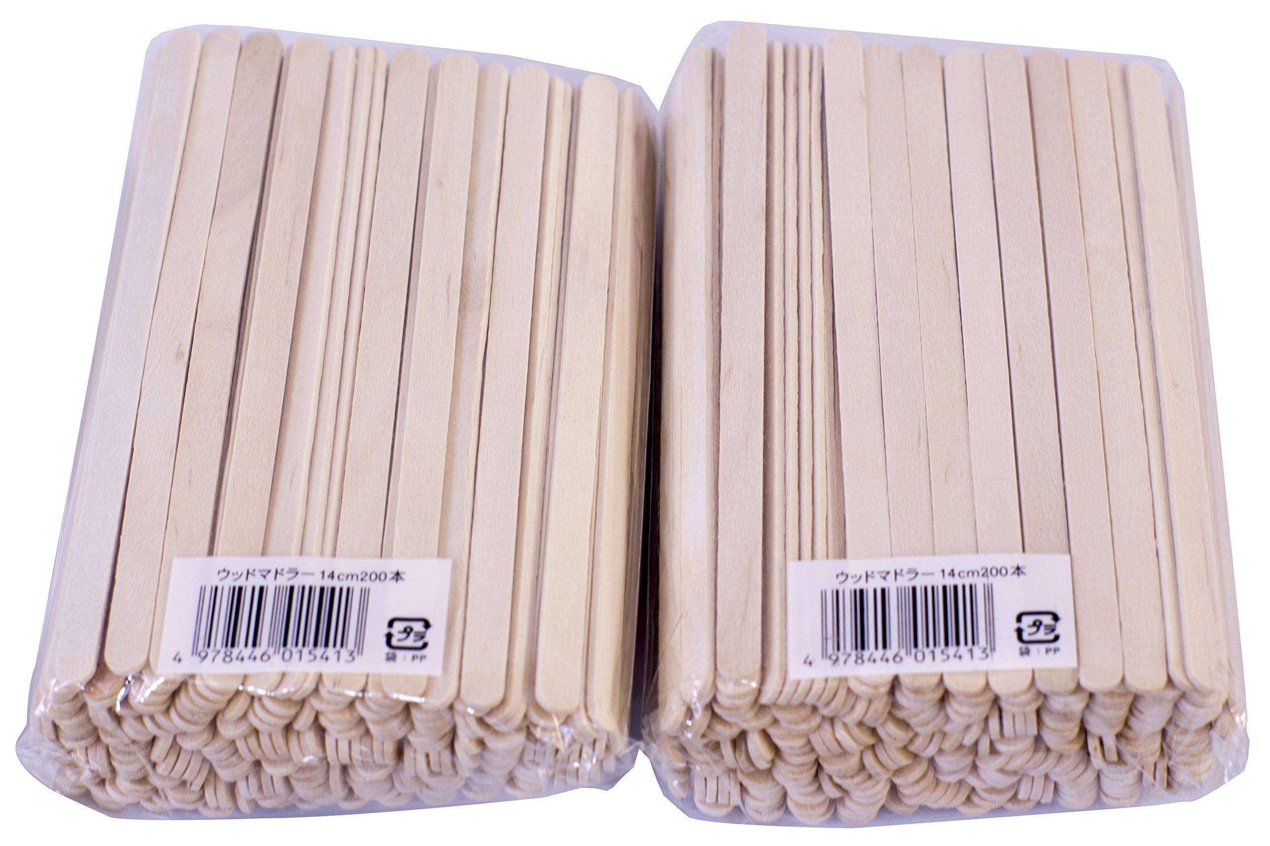 【まとめ買いセット】 まるき(Maruki) 木製 コーヒーマドラー14cm 400本セット (200本入× 2個組)