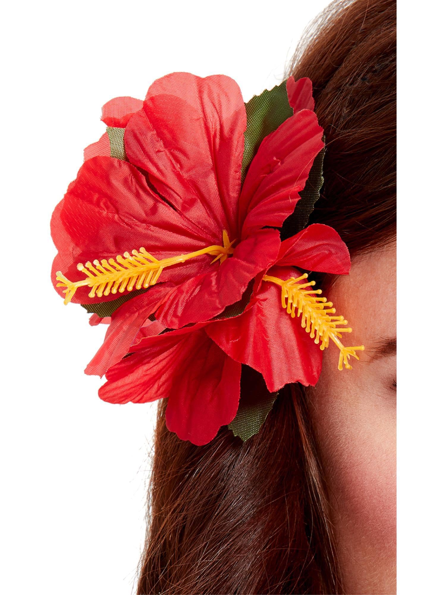 generique Hibiscus flower hairslide