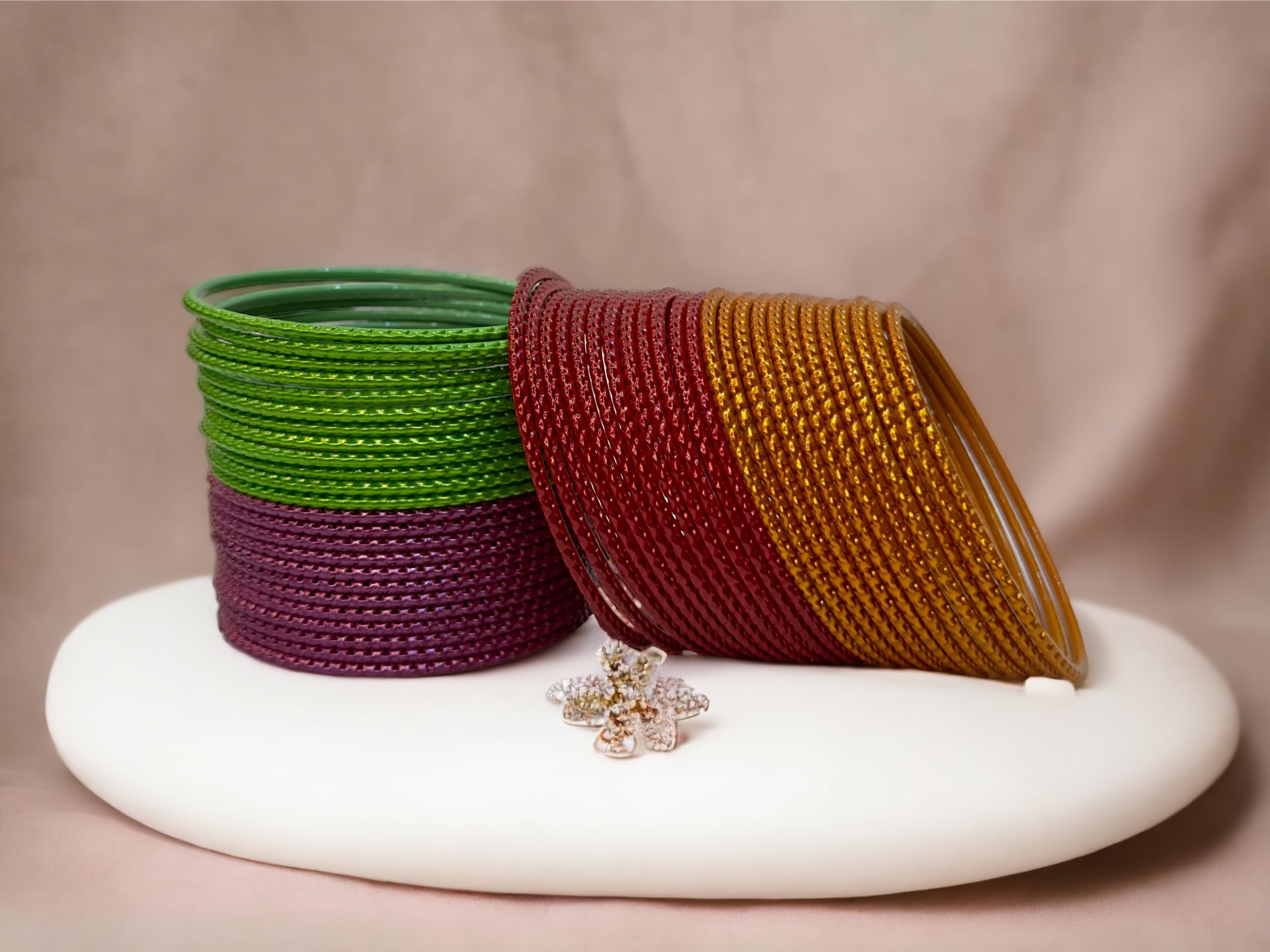 Indian Traditional Metal Bangle, Chudiyaan Chudi (2.60 Medium)