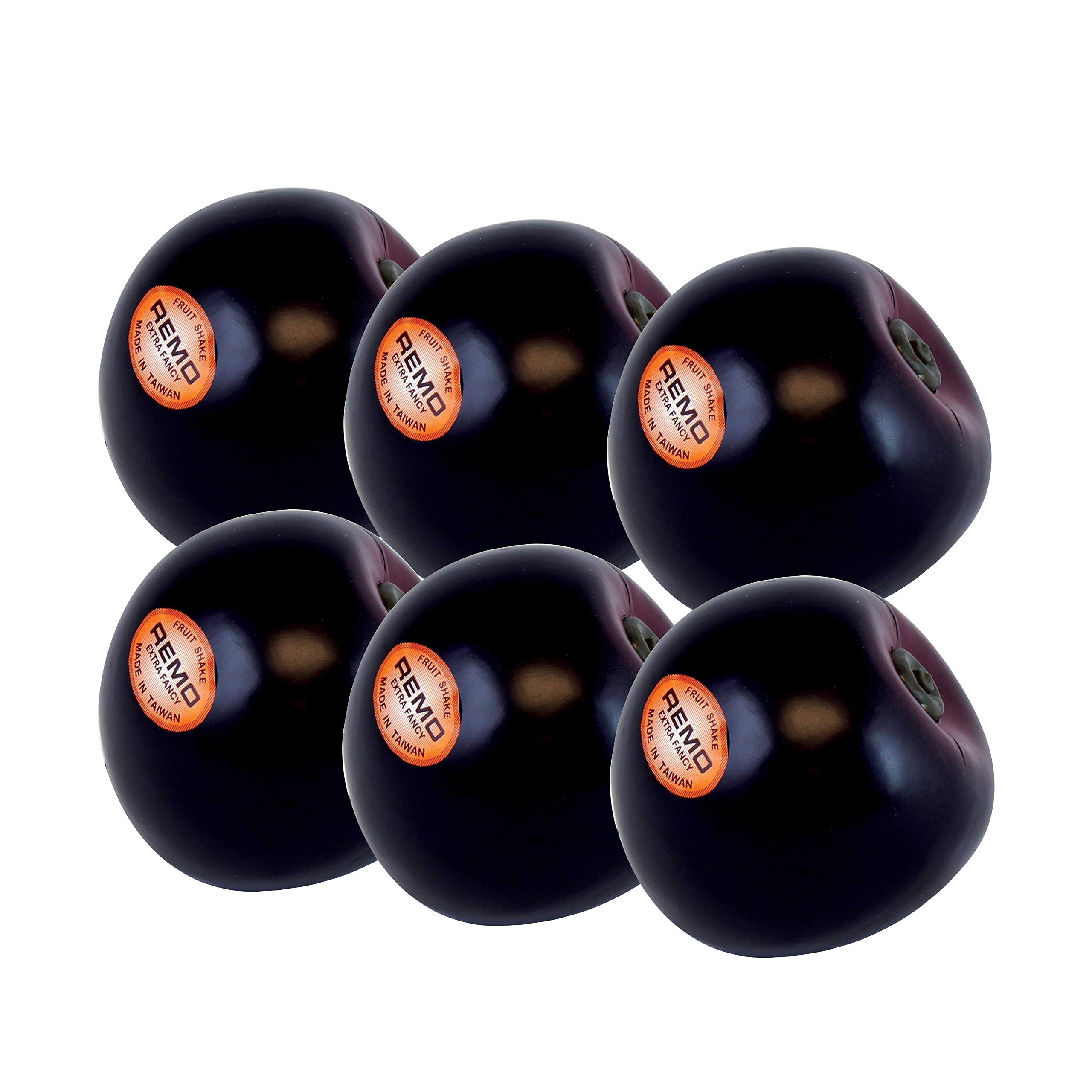 Shaker, Hand, 'Fruit' Style, 6-Piece Bag, Plum