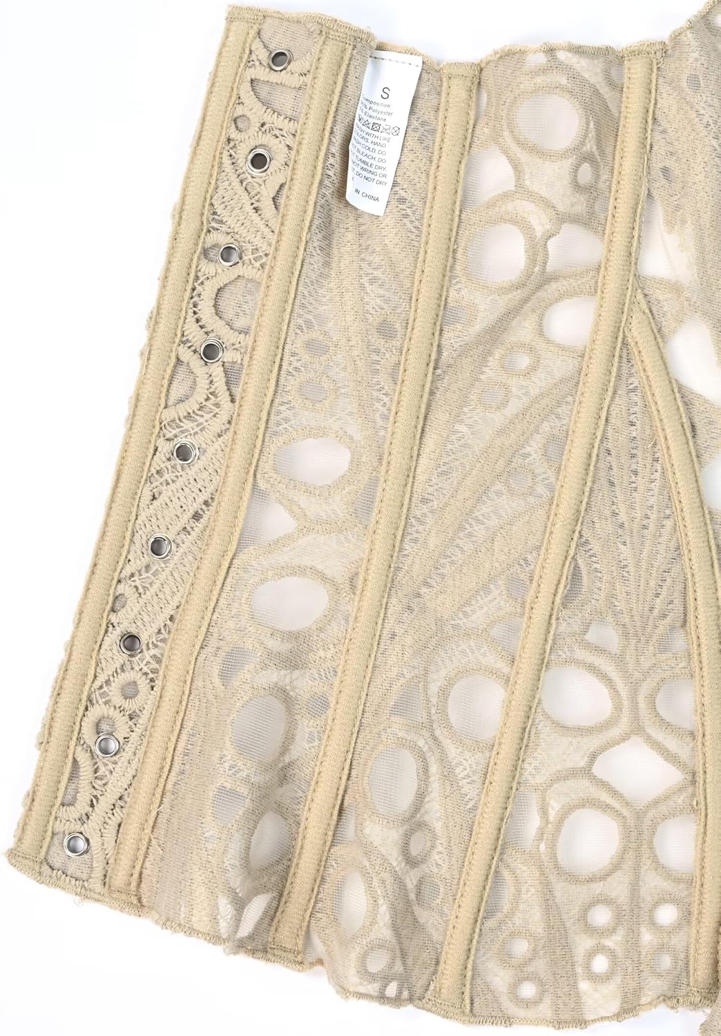 YMFFW Colorful Printed Corset Tops Push Up Belted Bustier Bodice Boned Slim Overbust Body Shapewear - Image 4