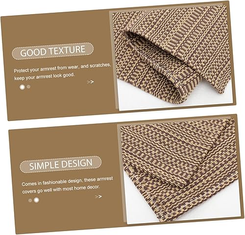 Miniatura 3 de Garneck Funda para reposabrazos de sofá, funda para reposabrazos de sofá, funda para reposabrazos de sofá, fundas de brazo para sofás, fundas para