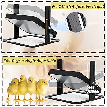 Amazon.co.jp: ひよこ用ブロダーヒーター 10インチ x 10インチ