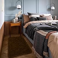 Vista 38 de HOMORE Alfombra de Dormitorio 3x5 Alfombras Negras para Sala de Estar, Alfombras de Área Esponjosas de Lujo para Entrada Interior, Alfombra