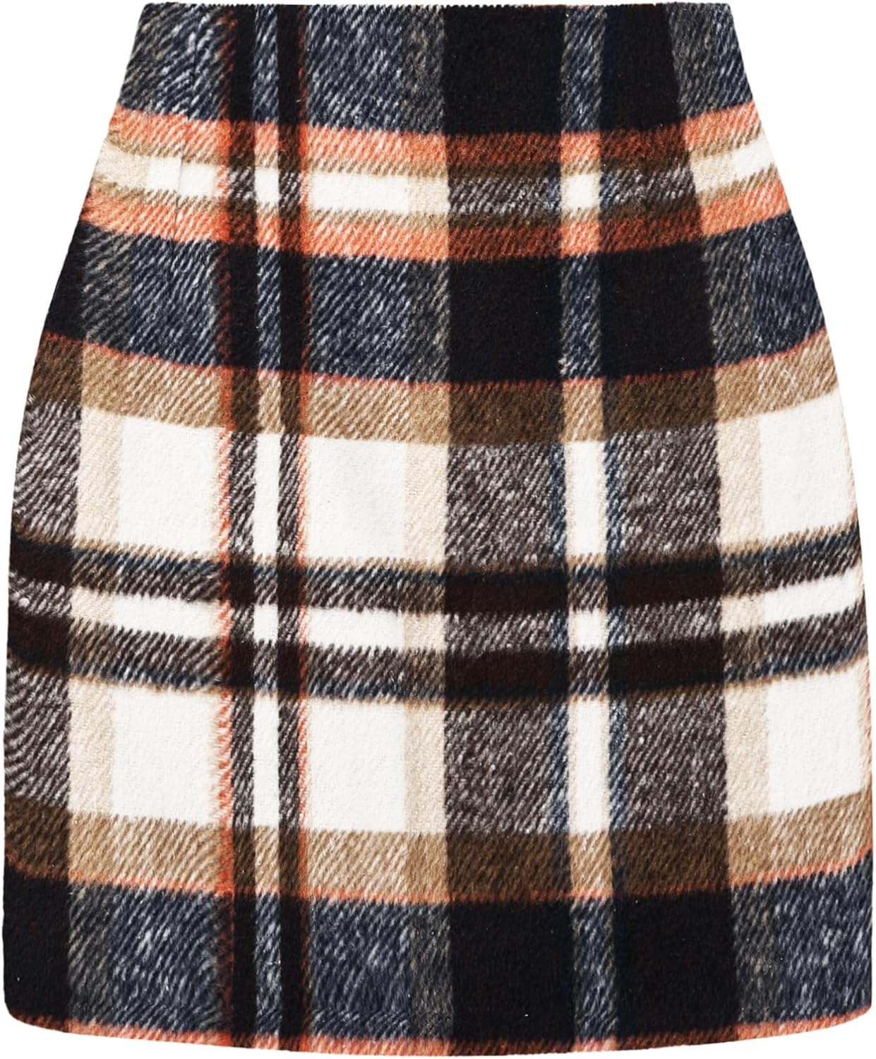 Plaid Skirts for Women, Pencil Mini Skirts for Women High Waist Bodycon Christmas Holiday Fall Winter Skirts 2026 Trendy