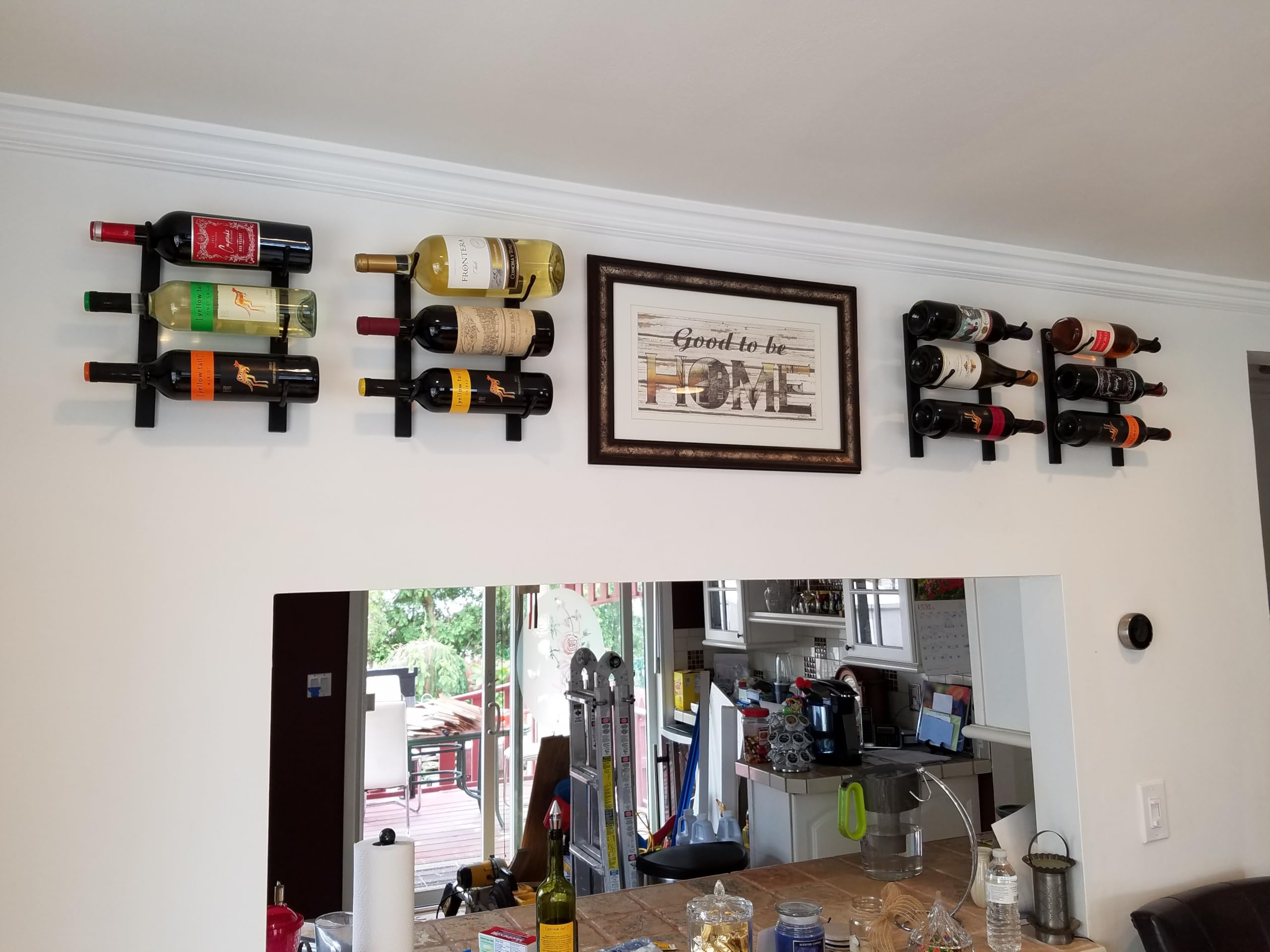 Amazon.com: VintageView W Series Wine Rack 1-3 Bottle Metal Wall