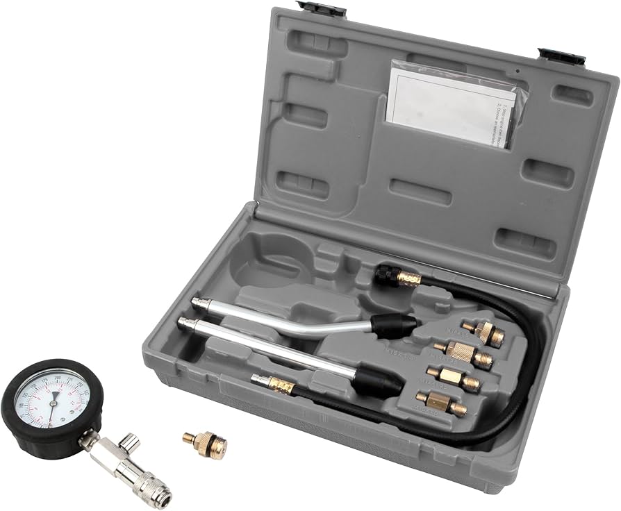 Petrol Engine Compression Test Kit Silverline 5piece atelieryuwa