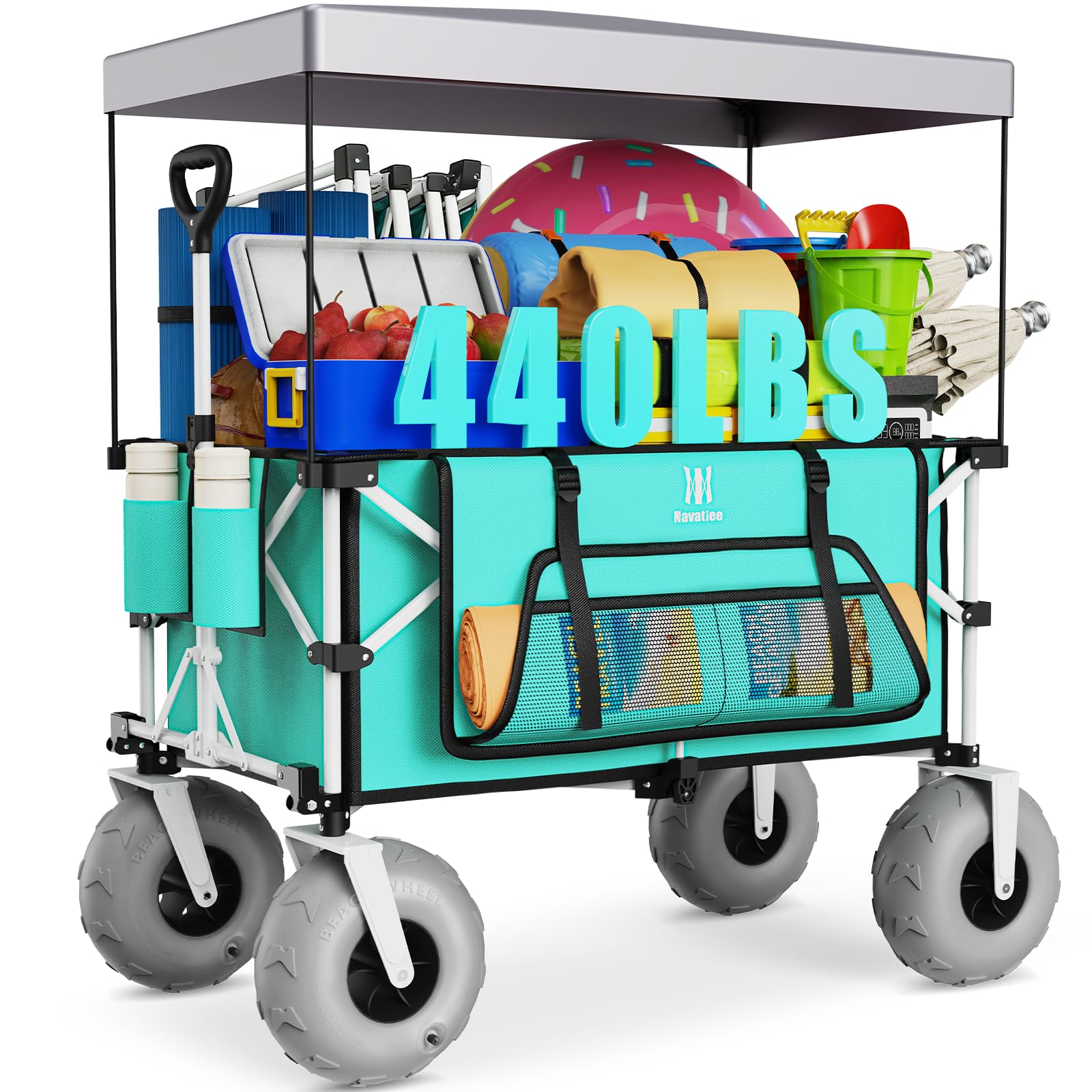 Navatiee Beach Wagon with Canopy