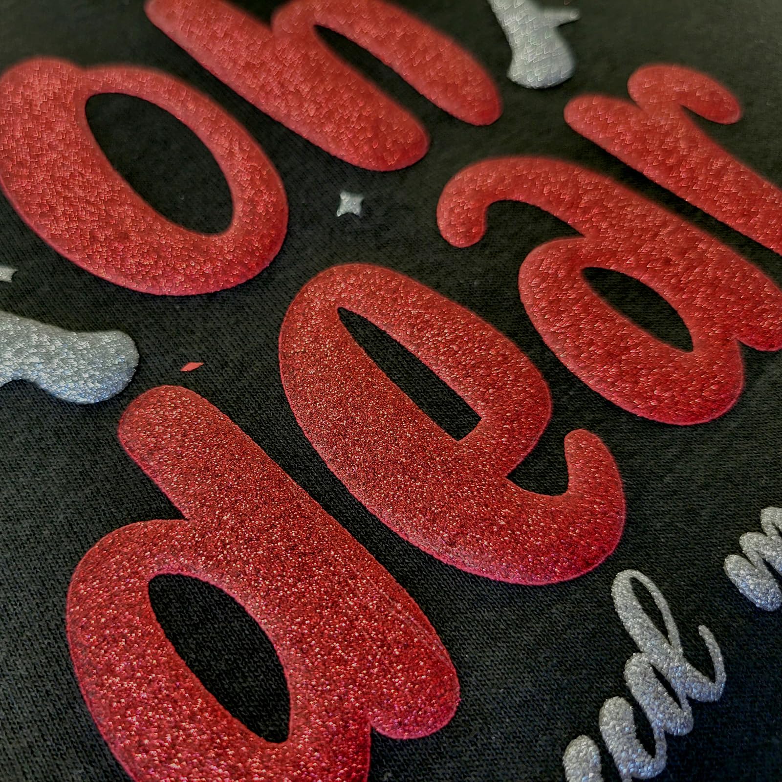 Mardi Gras Glitter Heat Transfer Vinyl - Patterned HTV For Shirts & Crafts