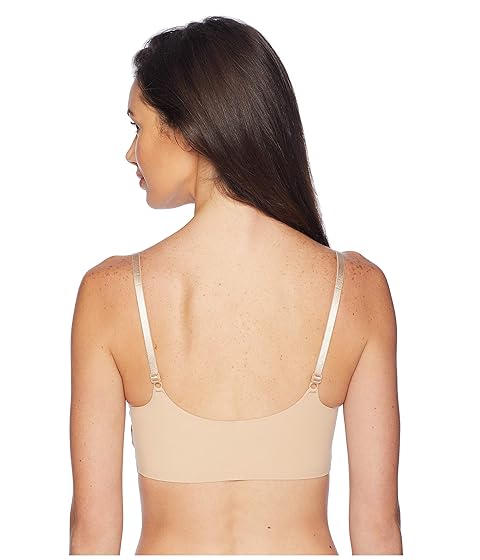 calvin klein women's invisibles adjustable skinny strap bralette