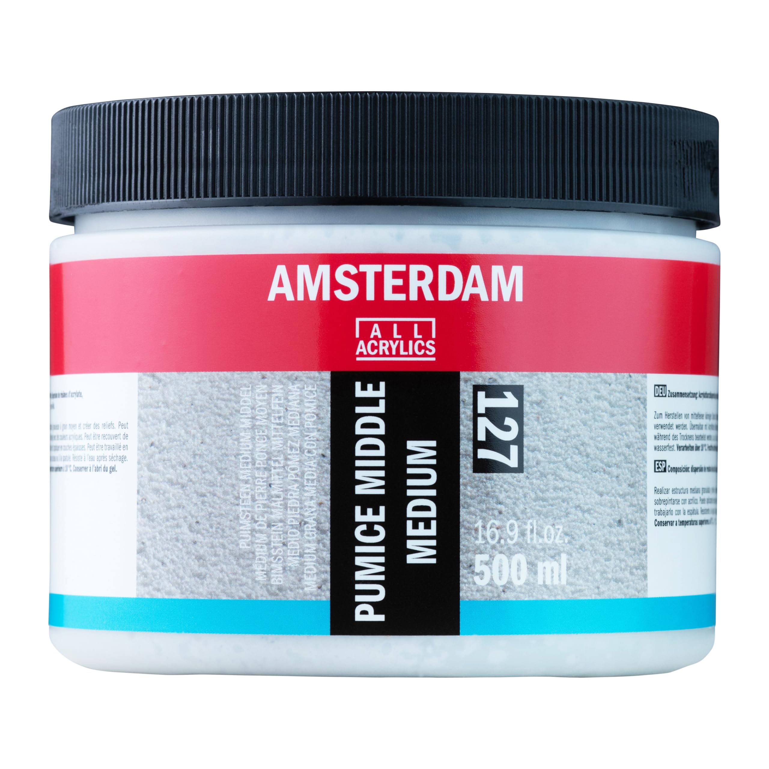 Médiums à effets 127 Jar 500 ml Amsterdam pour peinture acrylique