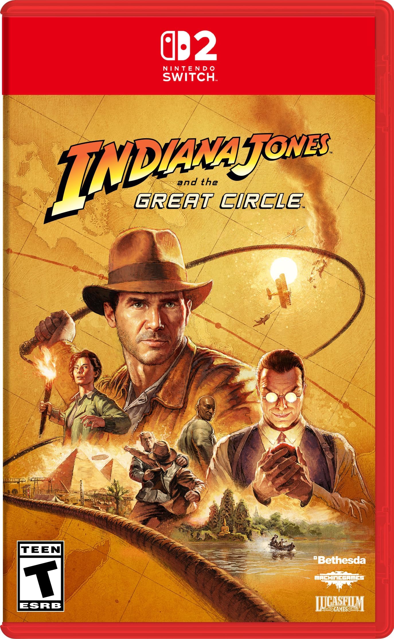 Indiana Jones and the Great Circle – Standard Edition – Nintendo Switch 2 - Nintendo Switch 2 - Very Good - Used Game