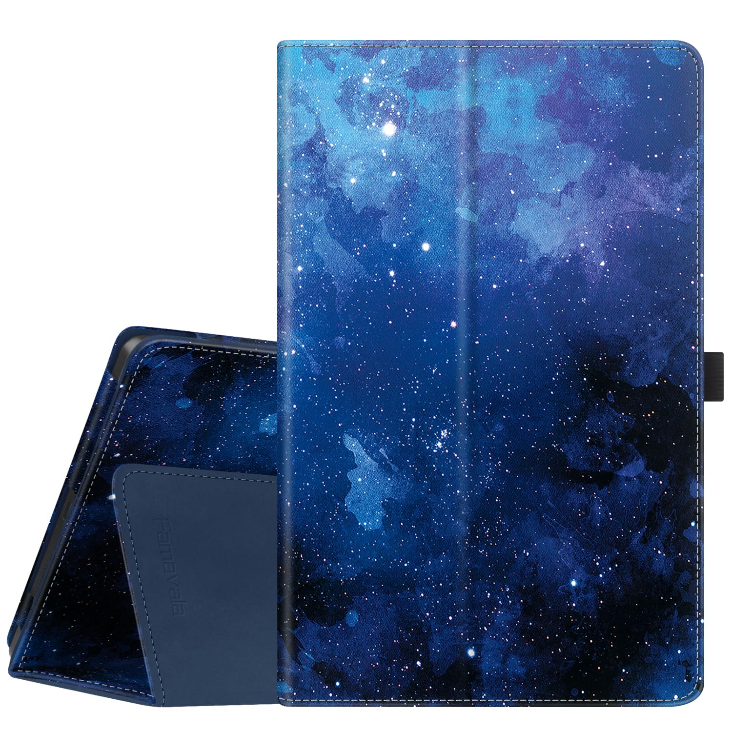 Famavala Case for T-Mobile Revvl Tab 5G (2023 Released) - Premium Vegan Leather Folio Protective Stand Cover with Auto Sleep/Wake for Revvl Tab 5G 10.36" Tablet (Blue Sky)