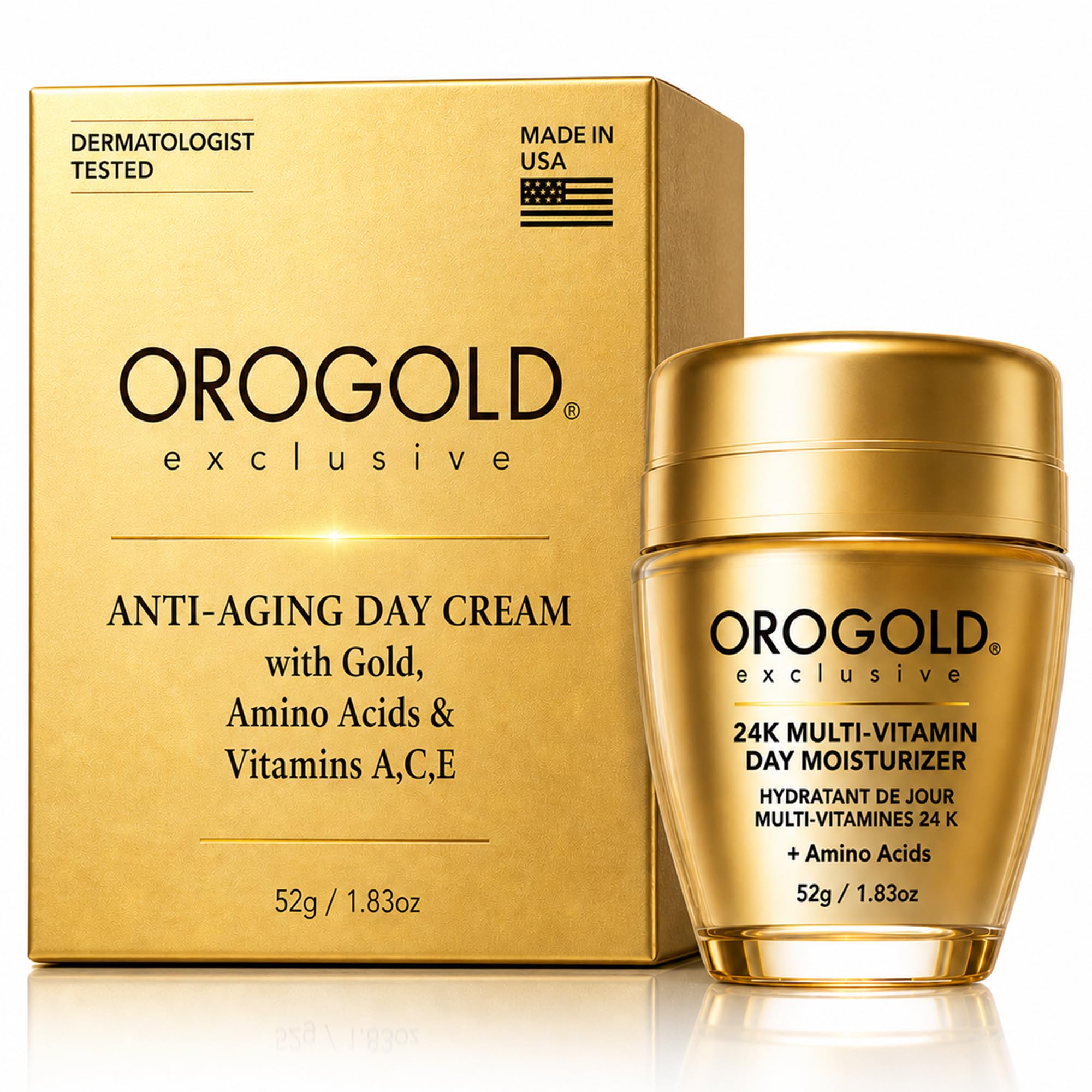 Amazon.com: Orogold 24K Multi-Vitamin Day Moisturizer - with Amino