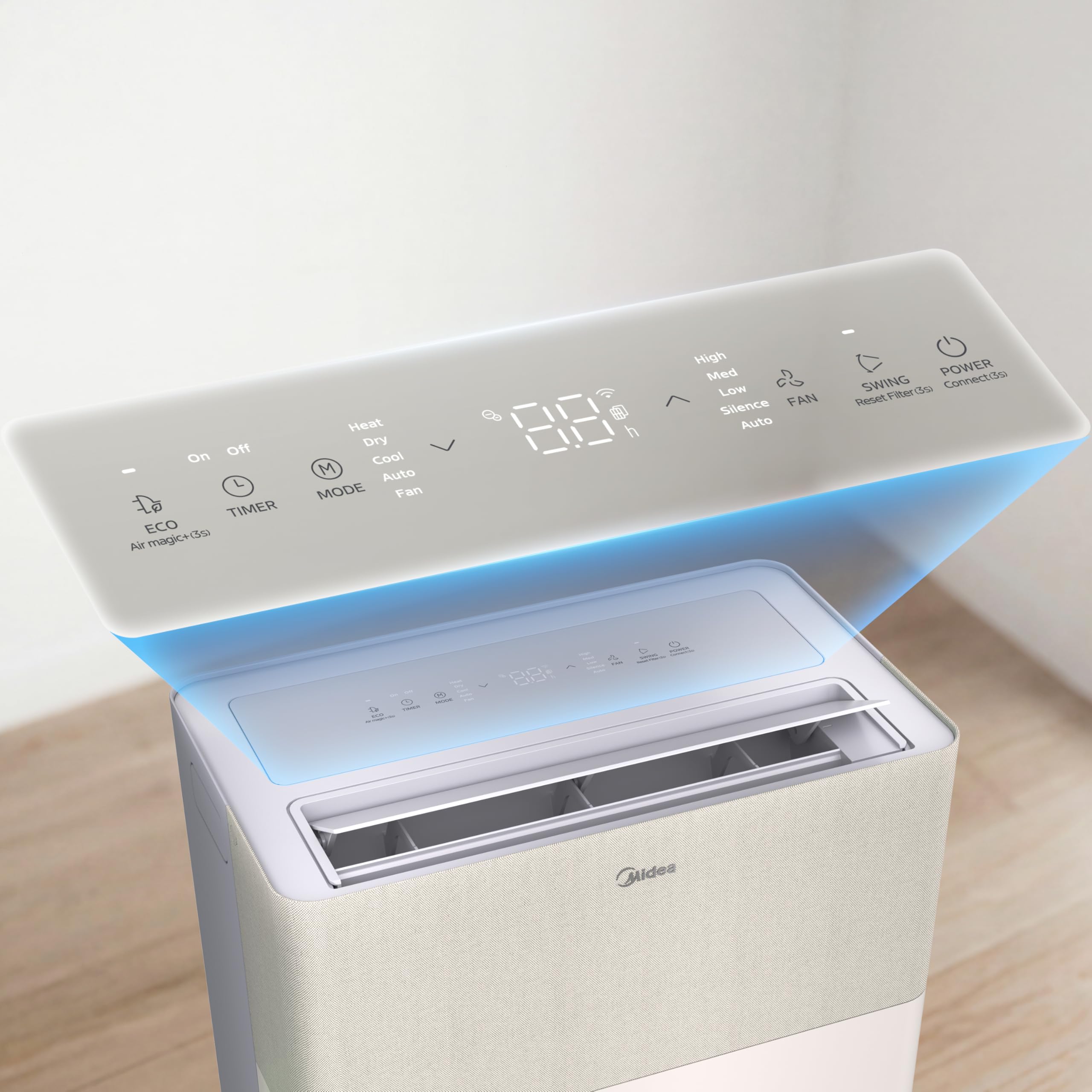 Midea PortaSplit-E Mobile Klimaanlage 12000 BTU 3,5kW Mini-Split A++ 42 m² 39 dB(A) Silent