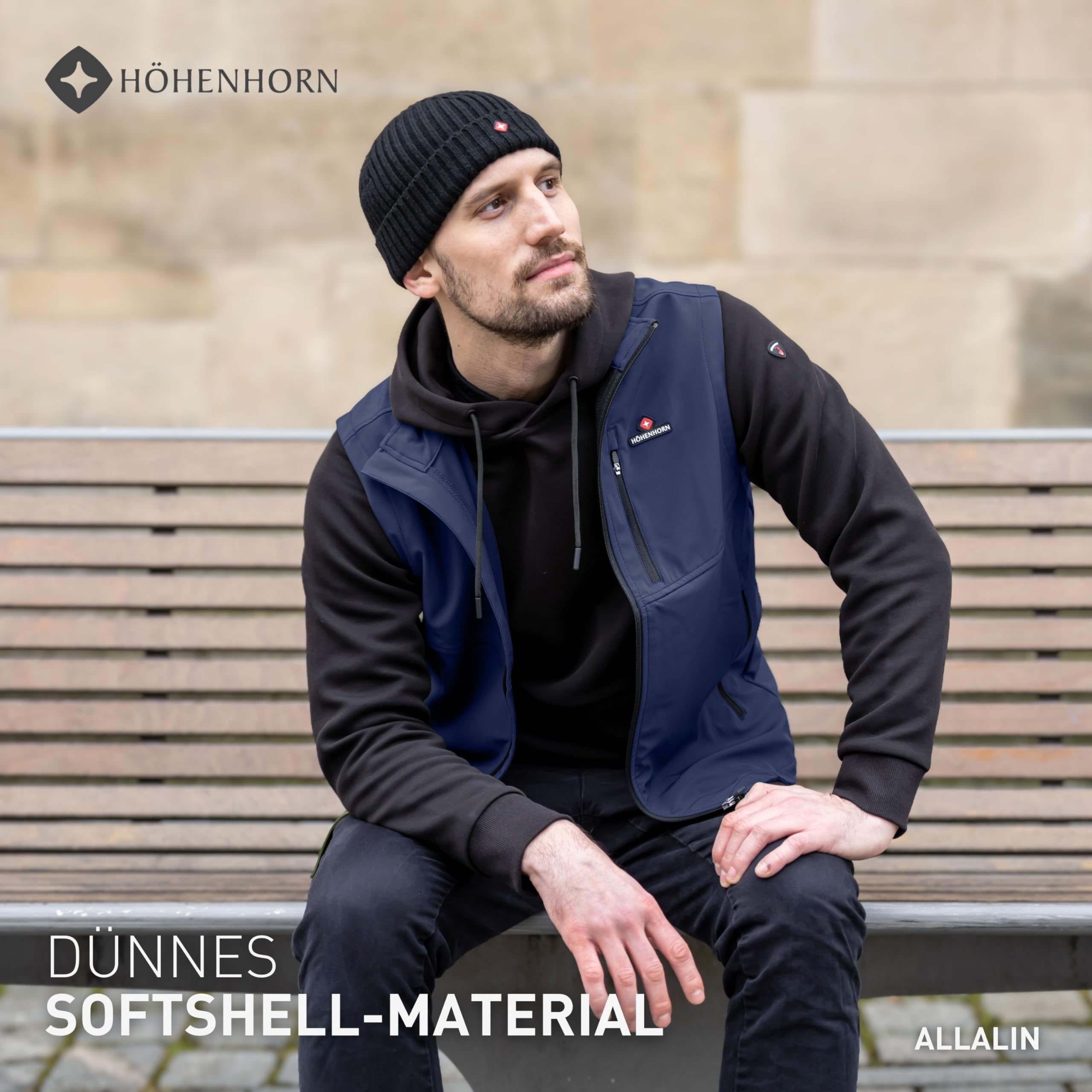 Höhenhorn Allalin Veste légère softshell pour homme
