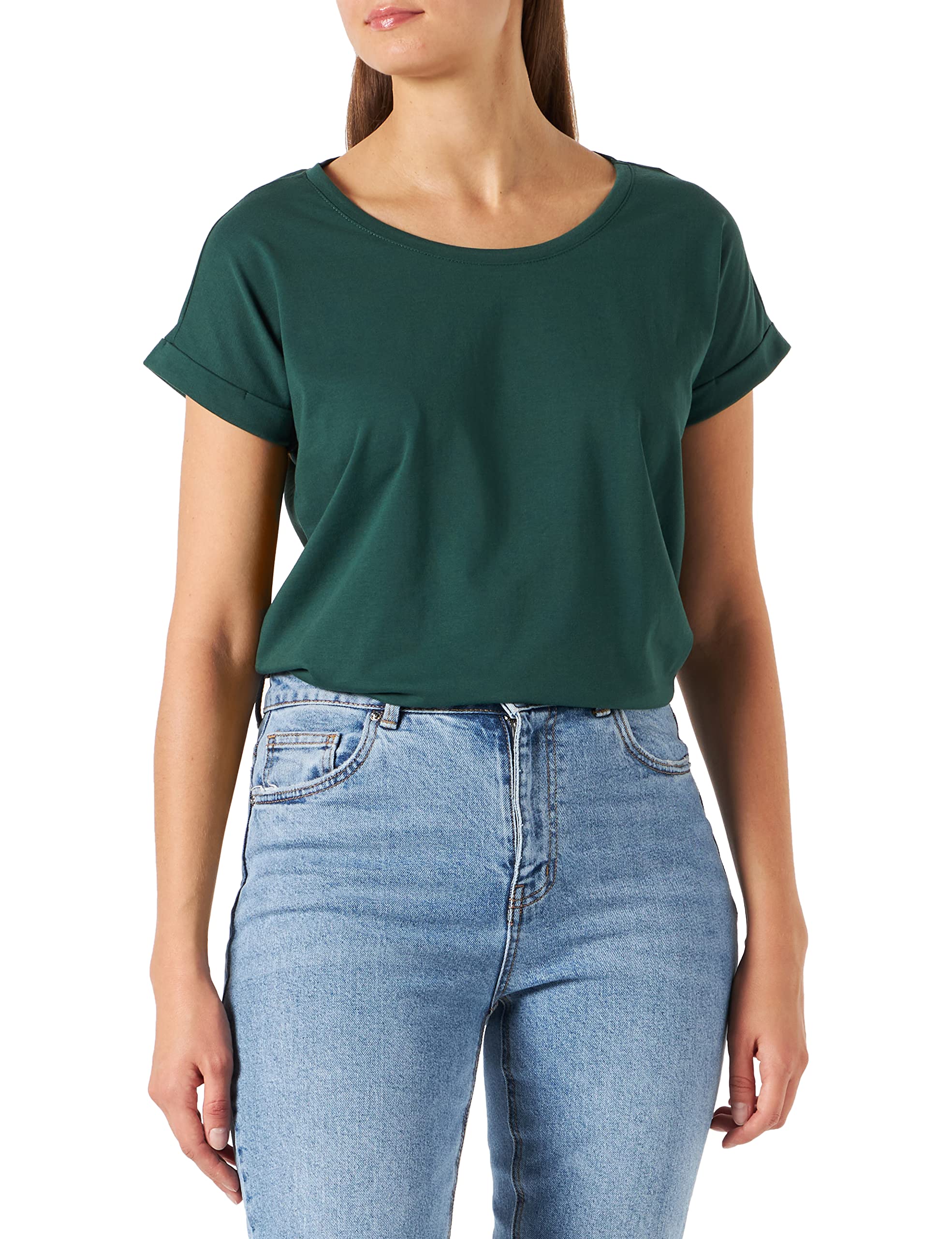 Vila Women's Pineneedle Vidreamers New Pure Su-Noos T-Shirt, Xs