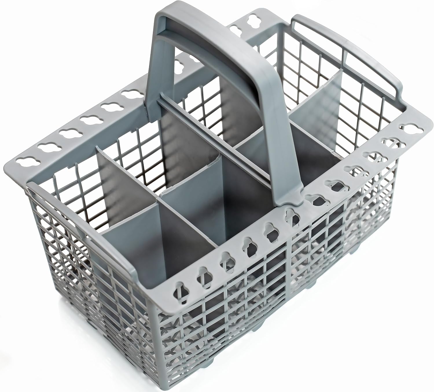 Premium Universal Cutlery Basket for Dishwasher Flexible Basket Compatible with AEG, Bosch