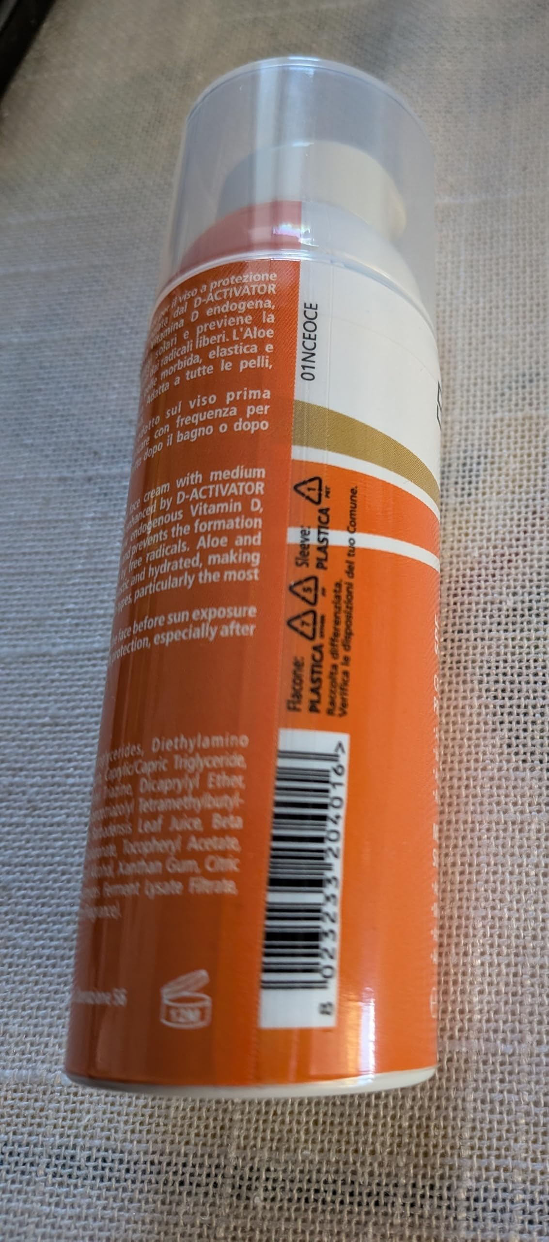 CREMA SOLARE VISO SPF30