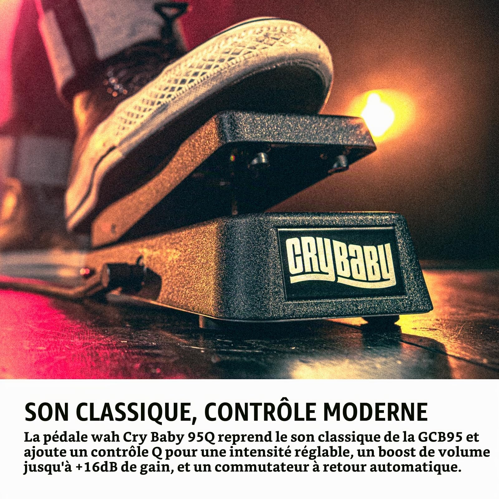 Jim Dunlop Pédale Crybaby Wah Wah 95Q