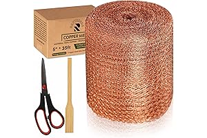 Copper Mesh Rodent Control Kit | Premier Mice Mesh Hole Filler for Effective Pest Exclusion