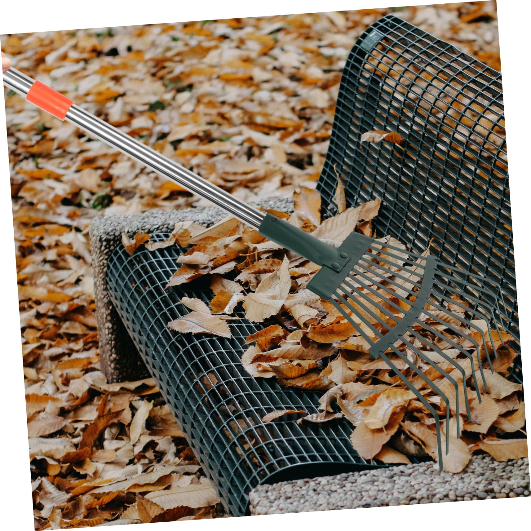 Mipcase 3pezzi Rastrello Per Giardinaggio Carbonio Raschiatore Per e Utensile Per Del e Facile Installare Per e Orticoltura