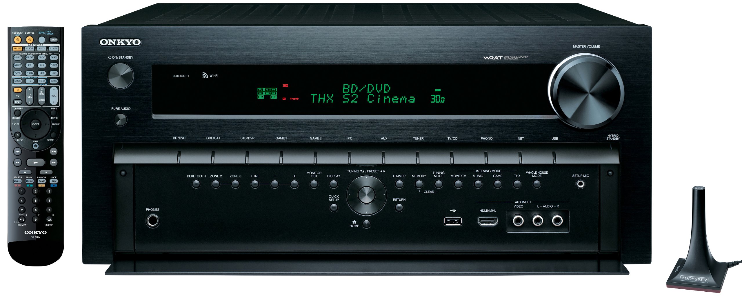Amazon.com: Onkyo TX-NR828B Receptor A/V de red de 7.2 canales