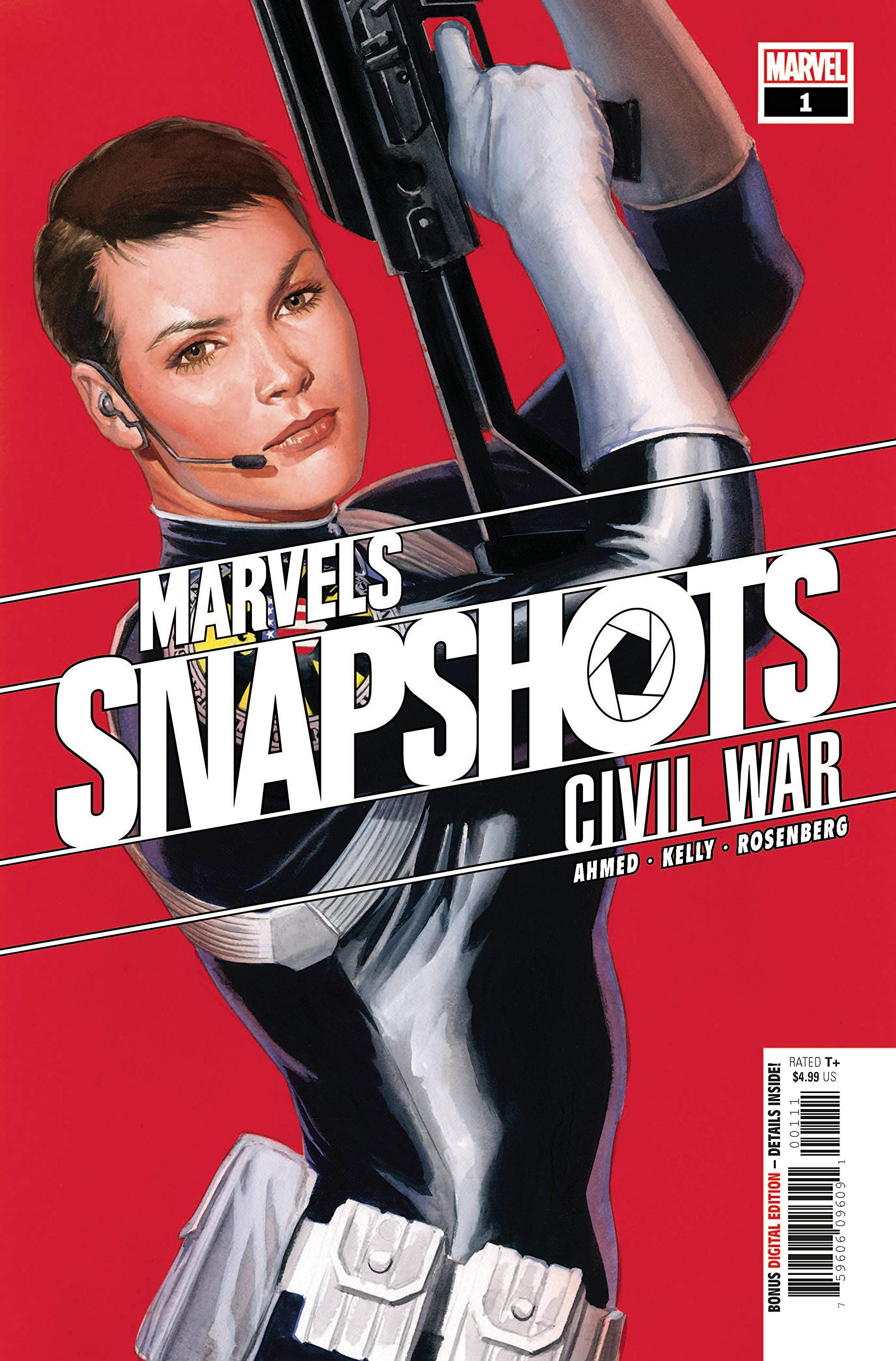 Marvel’s Snapshots Civil War #1 Main Alex Ross Cover