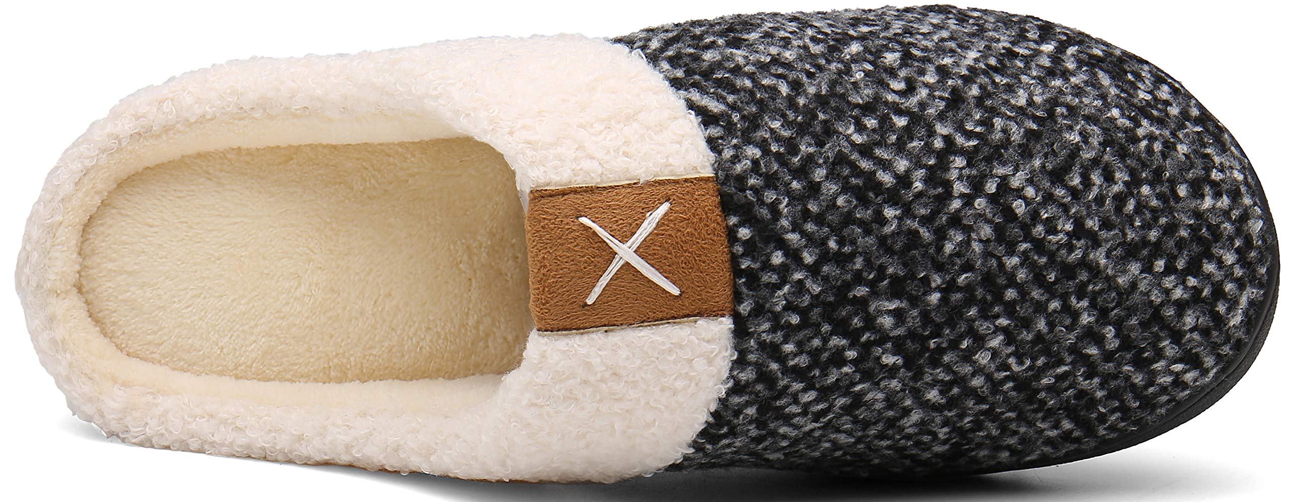 Mishansha Unisex Pantofole Casa/Esterno in Memory Foam - Calde leggere Morbide Comode e Antiscivolo