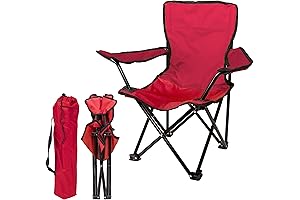 Pacific Play Tents Ruby Red Kids Super Folding Chair 2 Pack