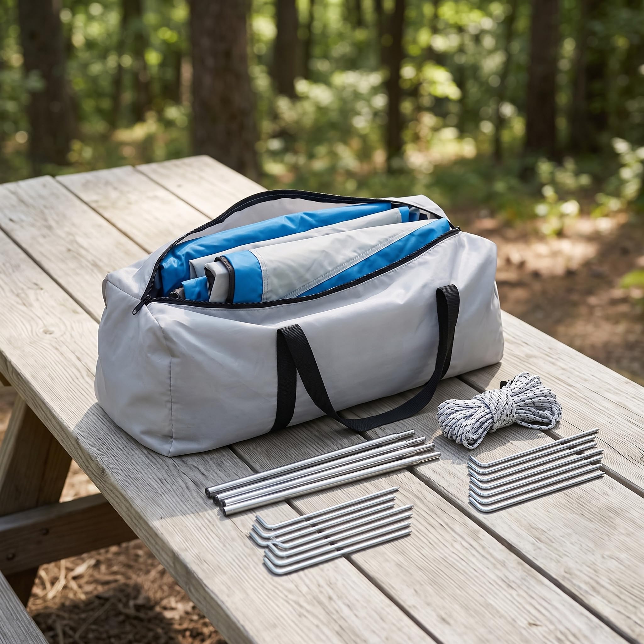 Zelt 4 Personen – Automatisches Wurfzelt Wasserdicht für Camping & Familie