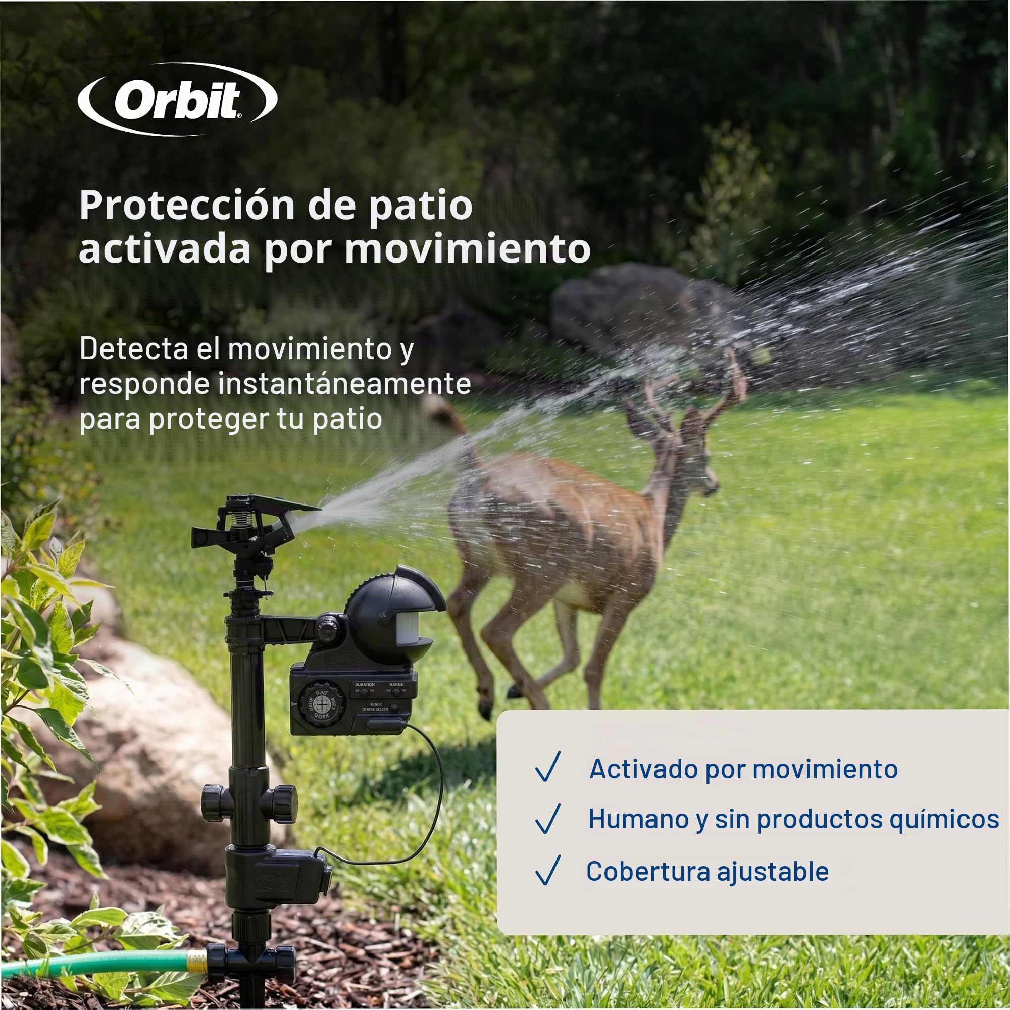 Orbit 62100 Yard Enforcer Motion Activated Sprinkler