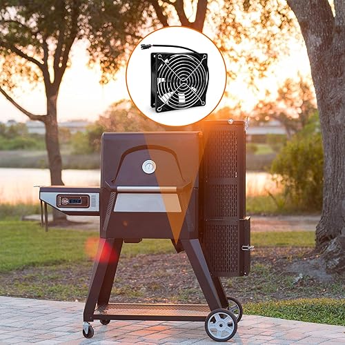 Miniatura 6 de Stanbroil Kit de ventilador compatible con Masterbuilt Gravity Series 5608001050 Digital Charcoal Grill & Smoker, pieza de repuesto para 9904190040