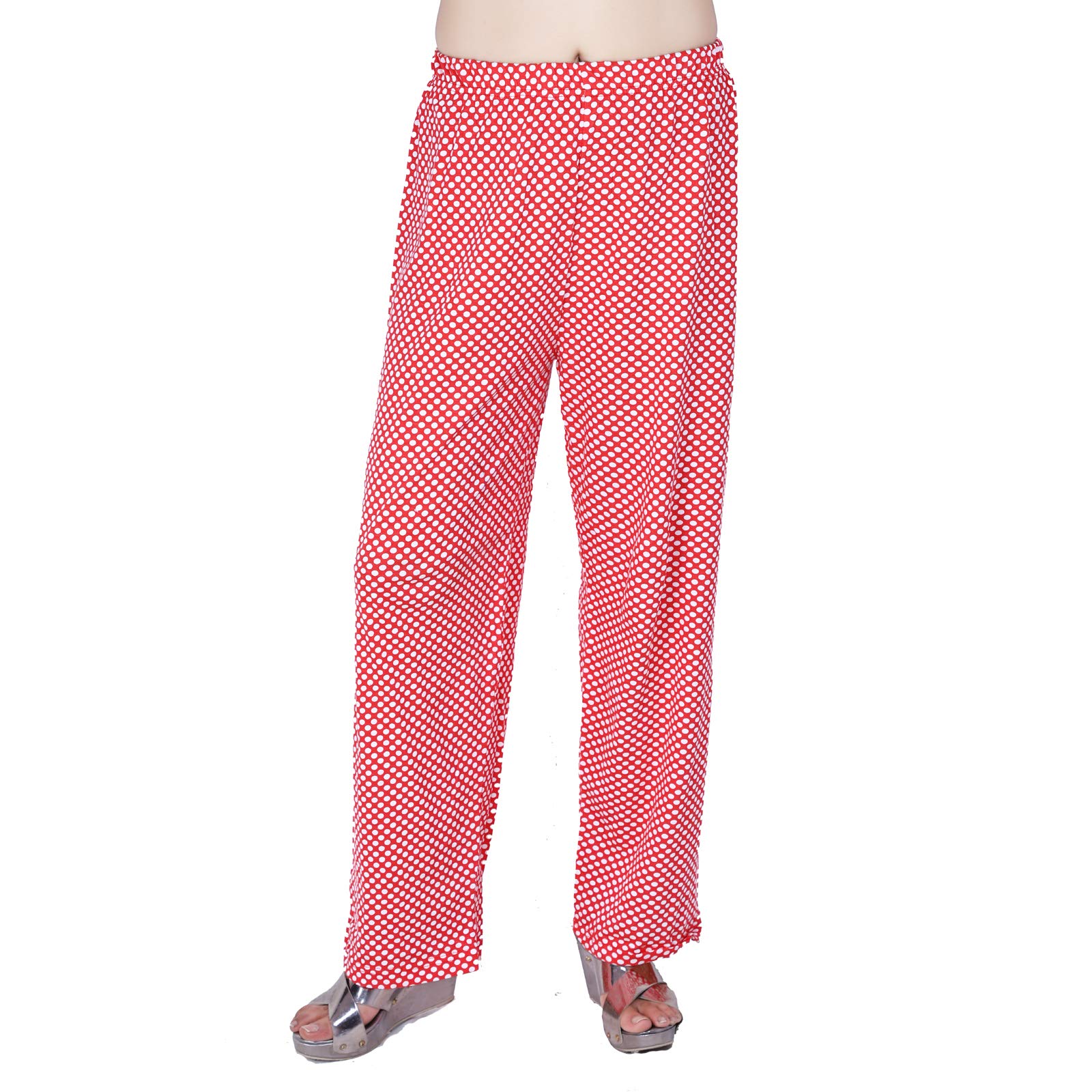 (Pack of 1 Women Ladies Girls Summer Cotton Printed Pyjamas Night Pant, Print may vary-image-39