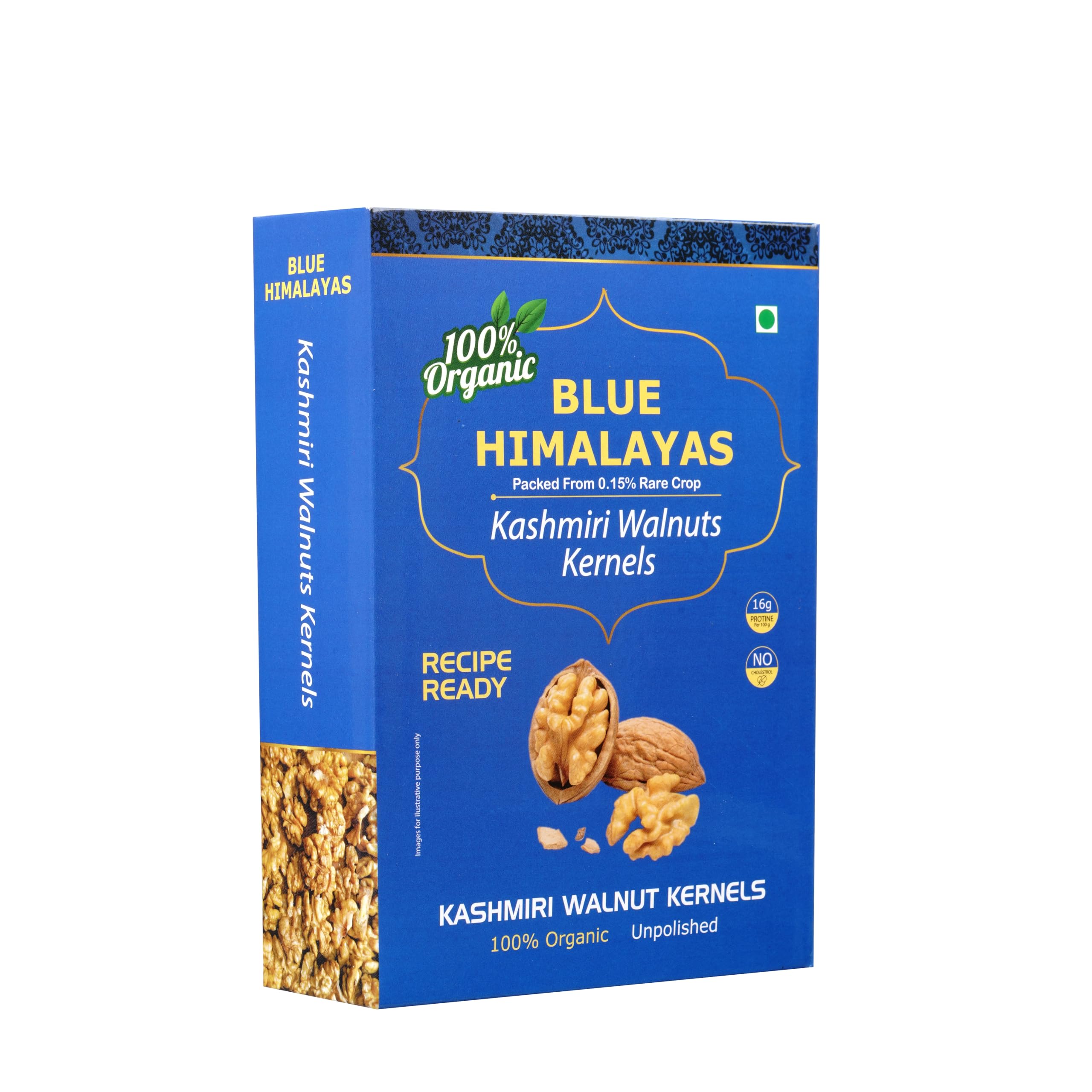 Blue Himalayas Kashmiri Walnut Kernels,Walnuts Without Shell, Akhrot, Dry Fruits, 100% Natural Akhrot, Rich in Proteins & Antioxidants,Brown Kernels (500) (B0D365ZDWS) Amazon Price History, Amazon Price Tracker